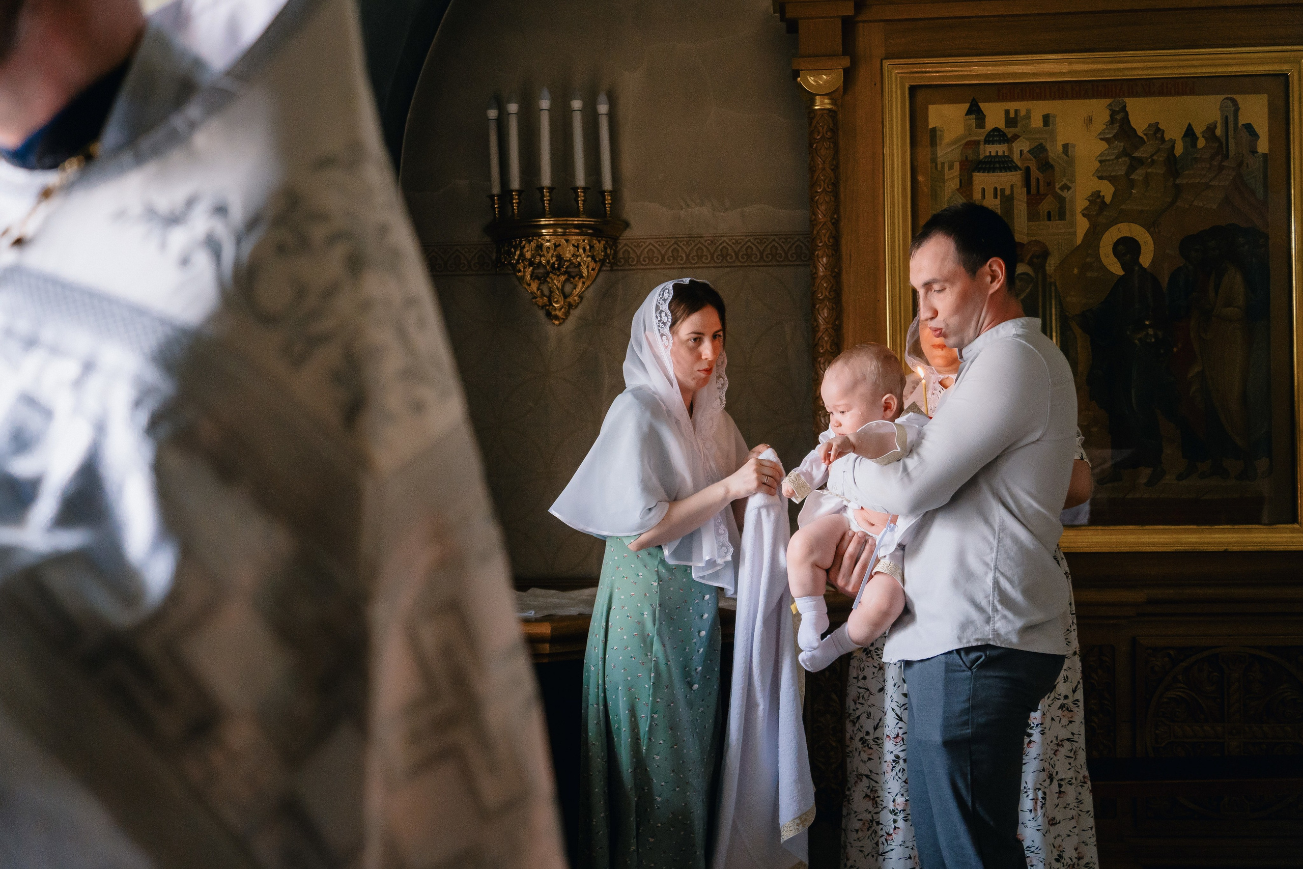 Крещение. Свадебный и семейный фотограф в Санкт-Петербурге Виктор Голубев