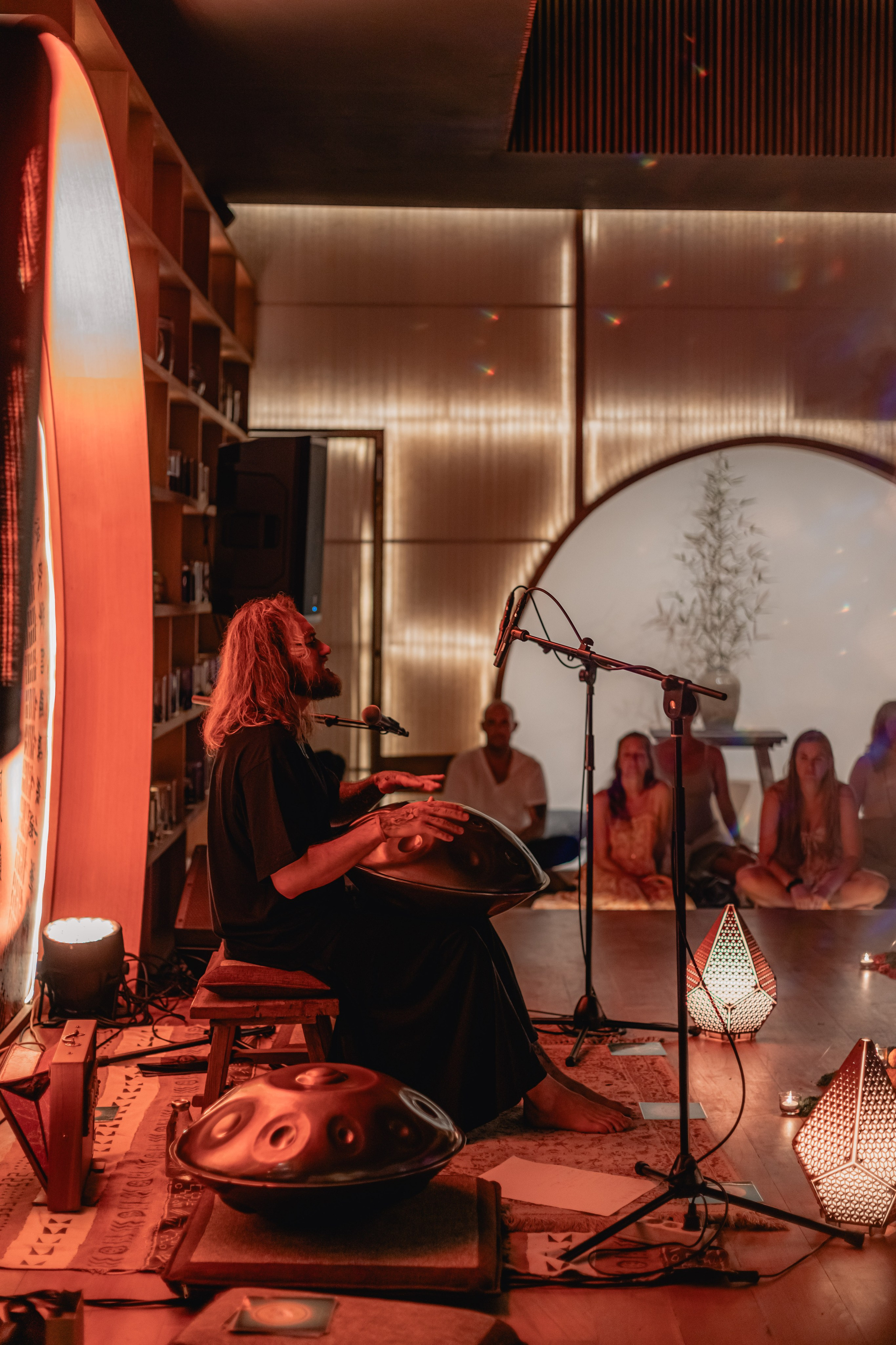 Yanas Handpan concert at Zest. Mariam Bagdasaryan