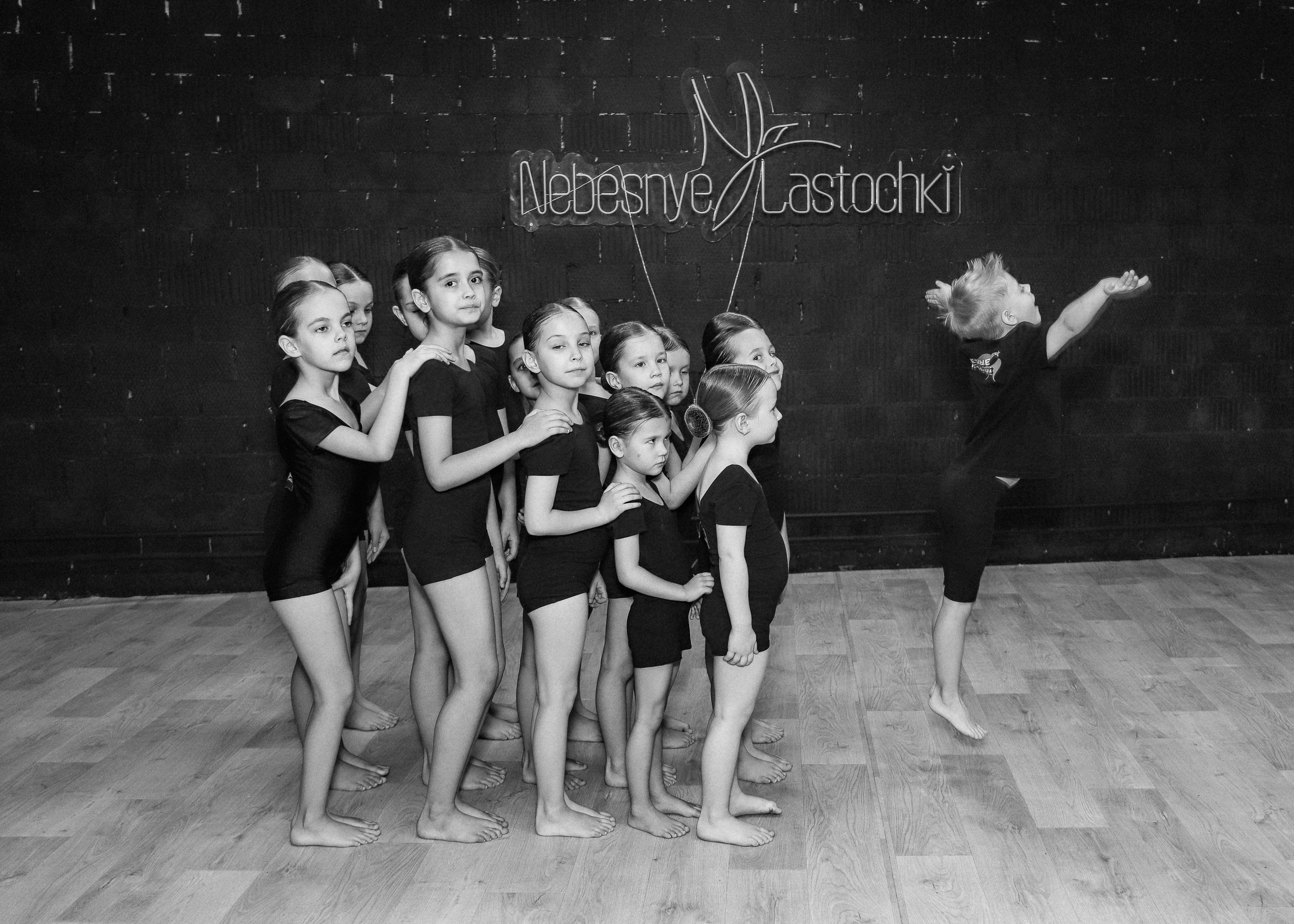 Младшие в студии. Фотограф Юлия Мальцева