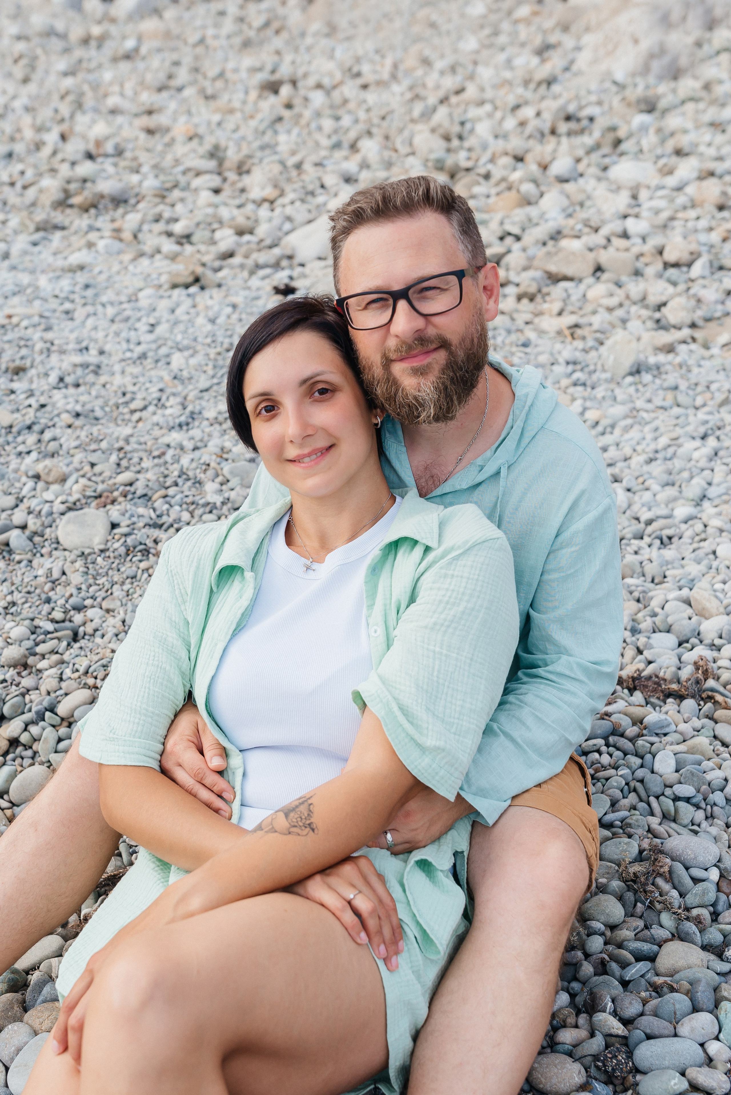 СЕМЕЙНАЯ ФОТОСЕССИЯ У МОРЯ В ОРДЖОНИКИДЗЕ