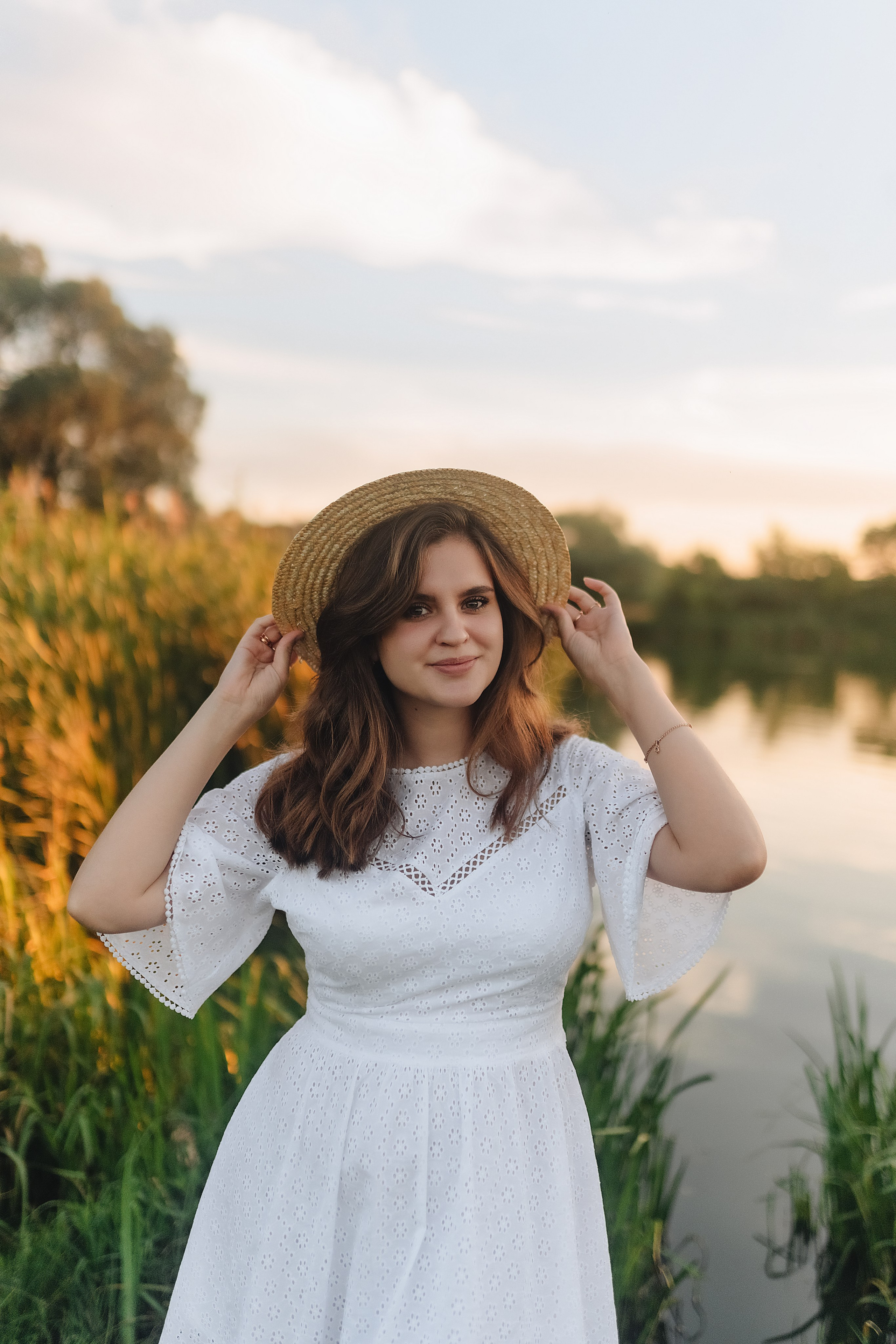 Светлана, Сергей и Женя | Семейная съемка на закате. Фотограф Карина Шмулёва. Воронеж и область