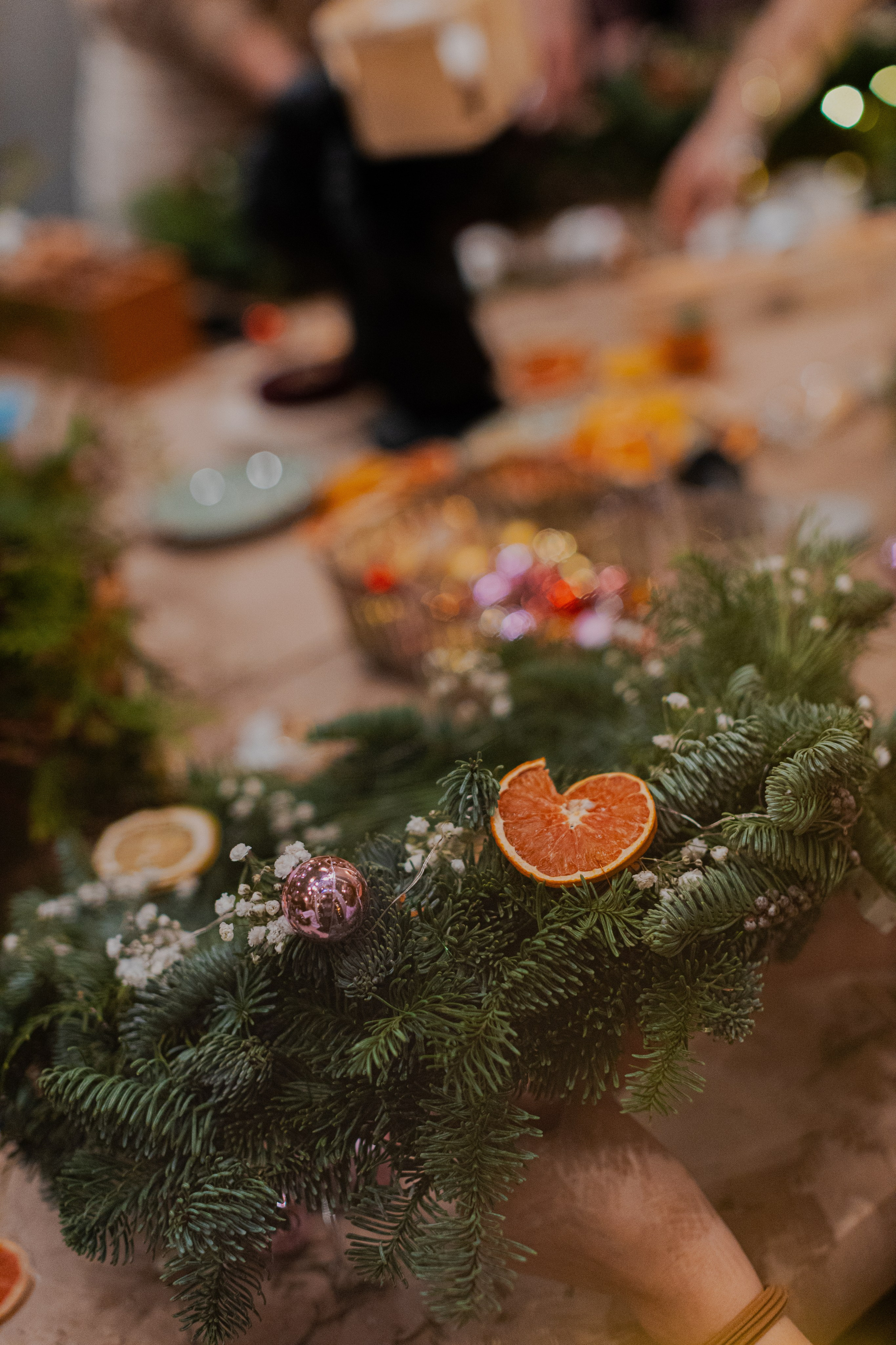 Мк Новогодний Венок. Анастасия Ракчеева Художник