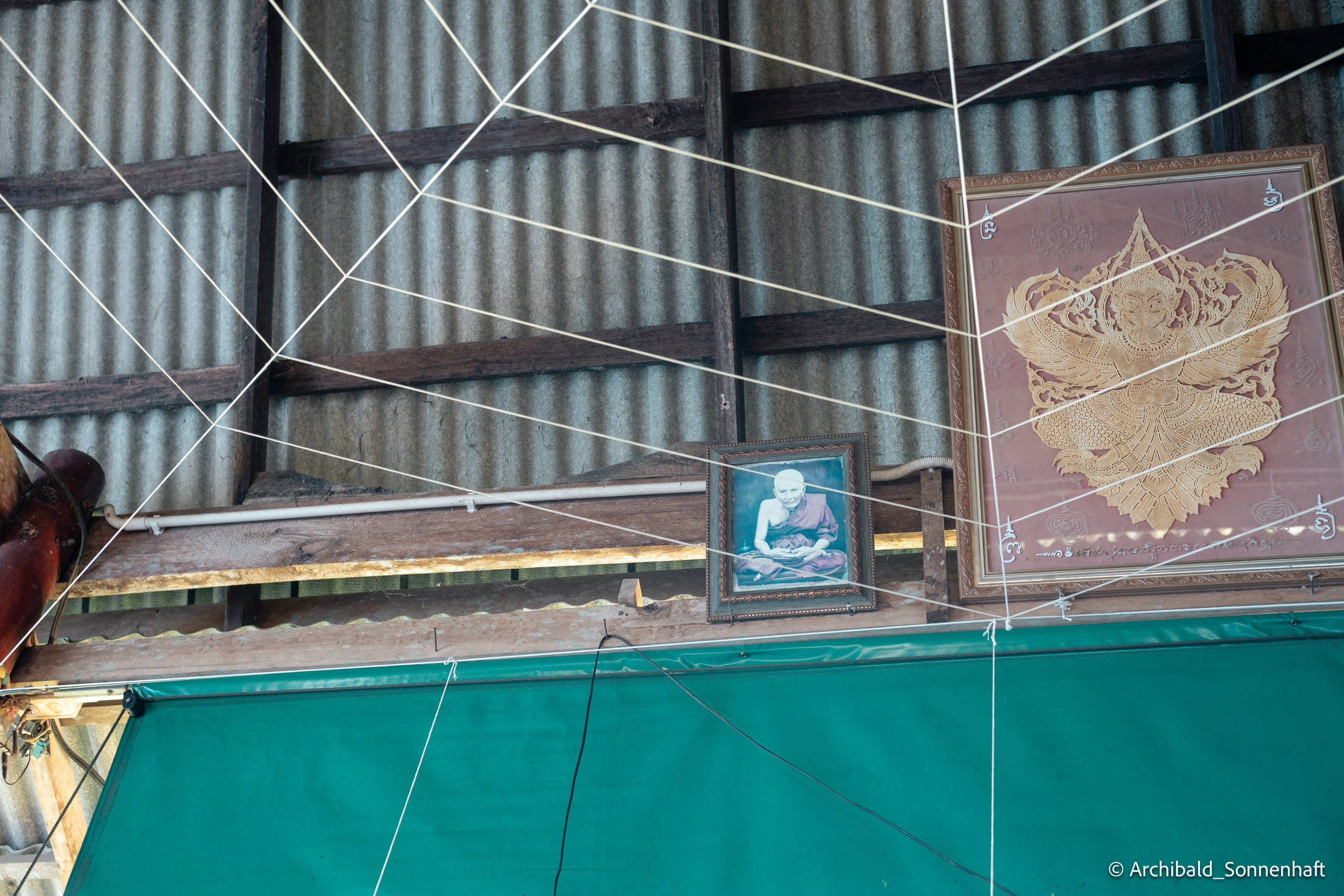 Thai monk. Photographer in Guangzhou, China. Archibald Sonnenhaft