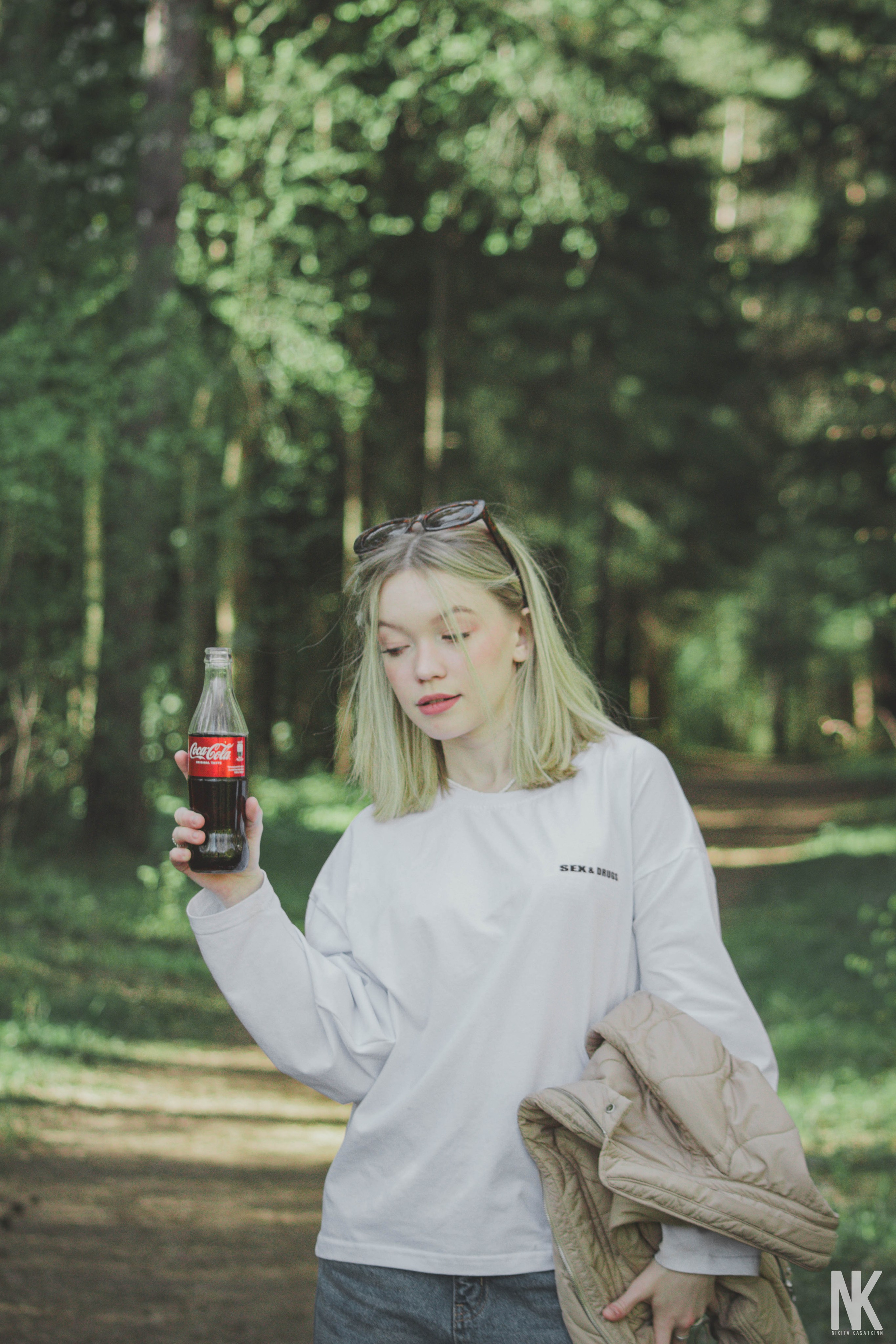 Саша. Фотосессия в лесу. Касаткин Никита. Фотограф