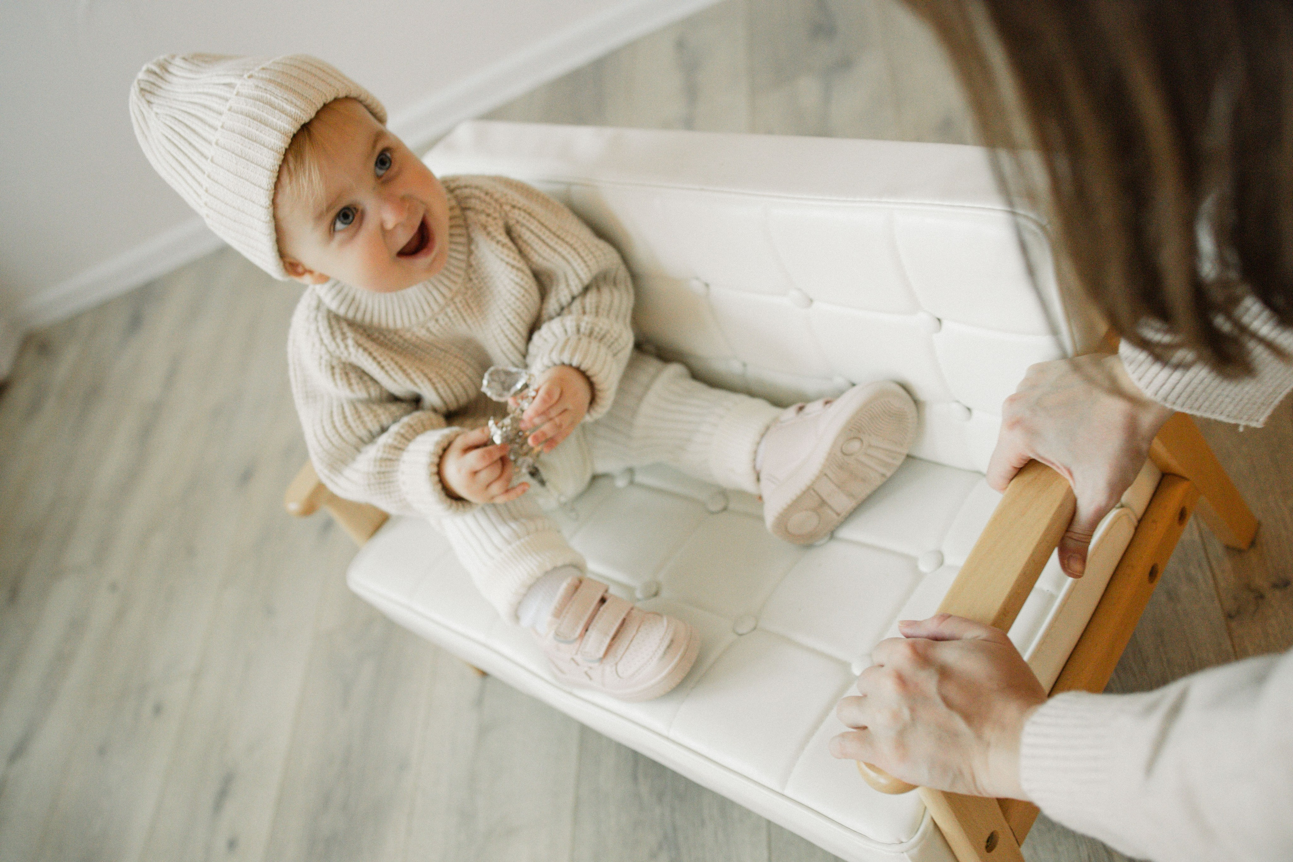 Новогодняя фотосъемка в студии. Семейный видеограф в Москве Элина Ладова