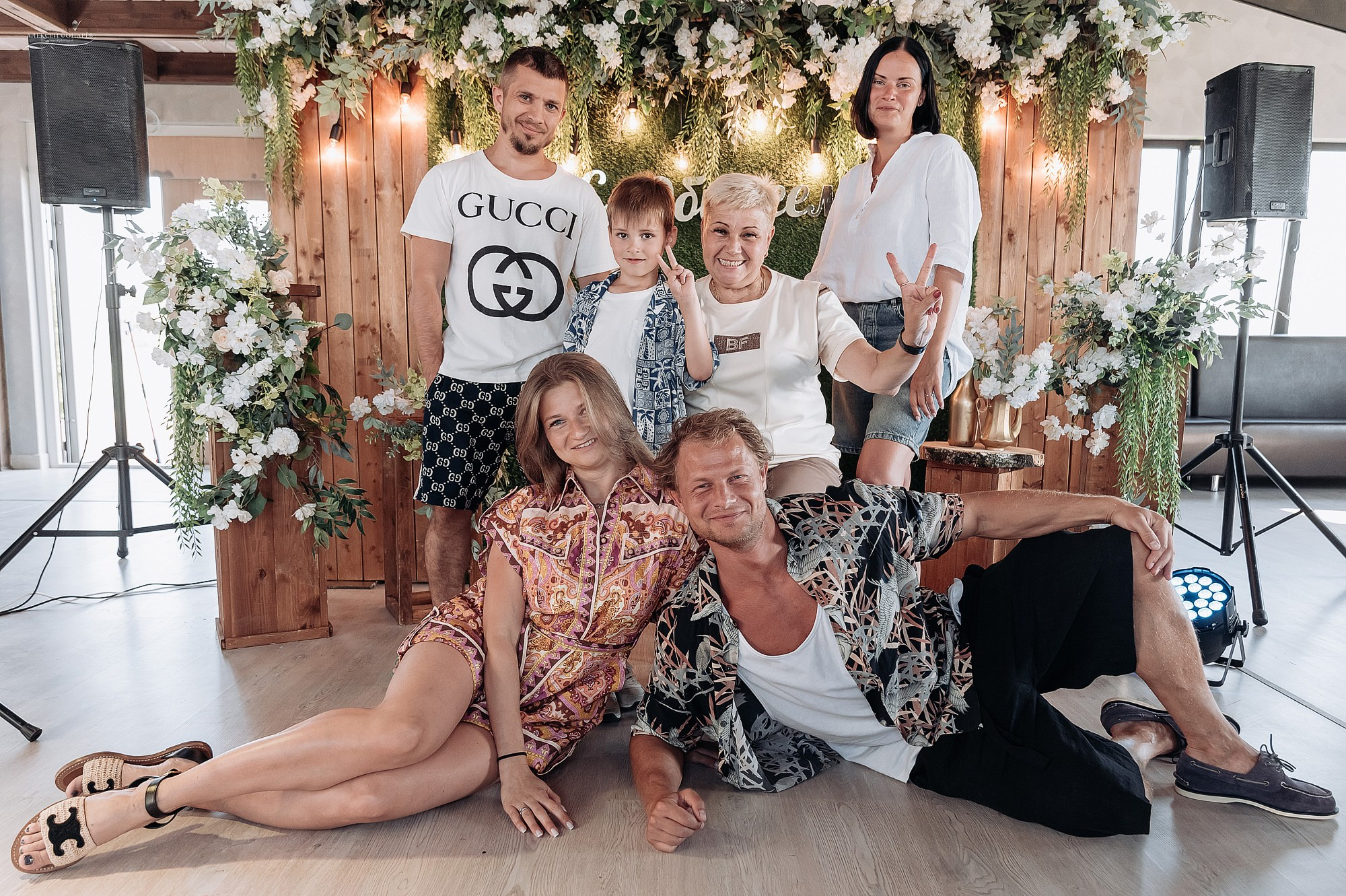 Юбилей Ирины в семейном кругу. Свадебный фотограф в Дубне Алексей Фонарёв