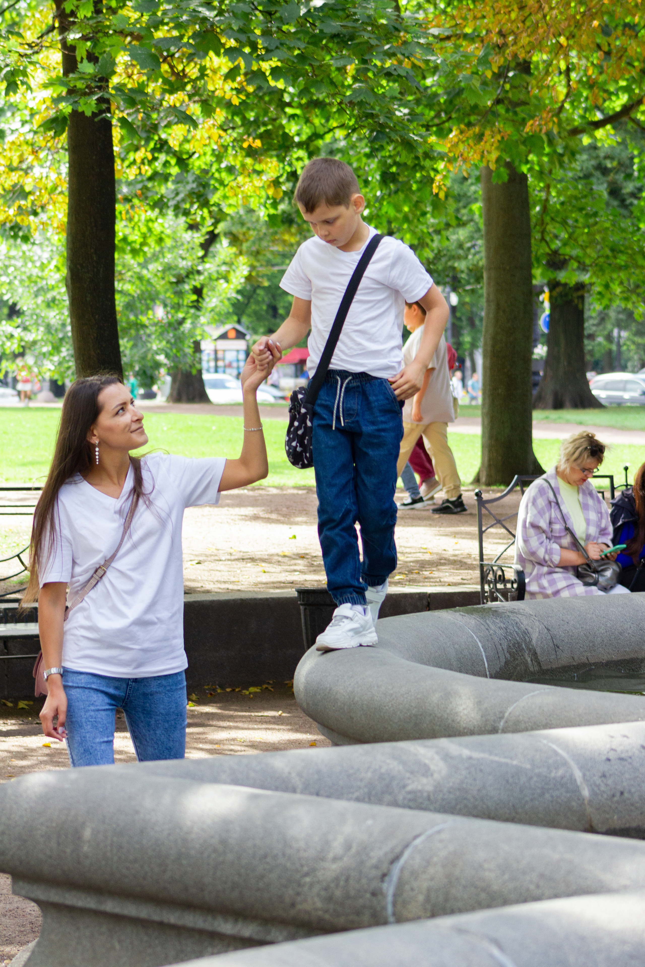 Фотопрогулка, семейная съемка, портрет. Портретный и семейный фотограф в Санкт-Петербурге Ульяна Жукова