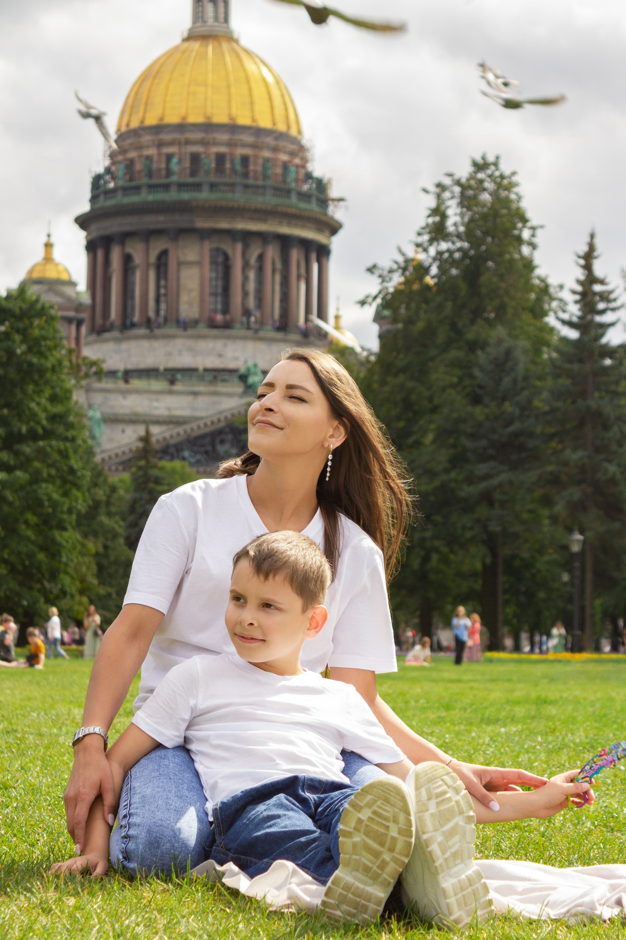 Фотопрогулка, семейная съемка, портрет. Портретный и семейный фотограф в Санкт-Петербурге Ульяна Жукова