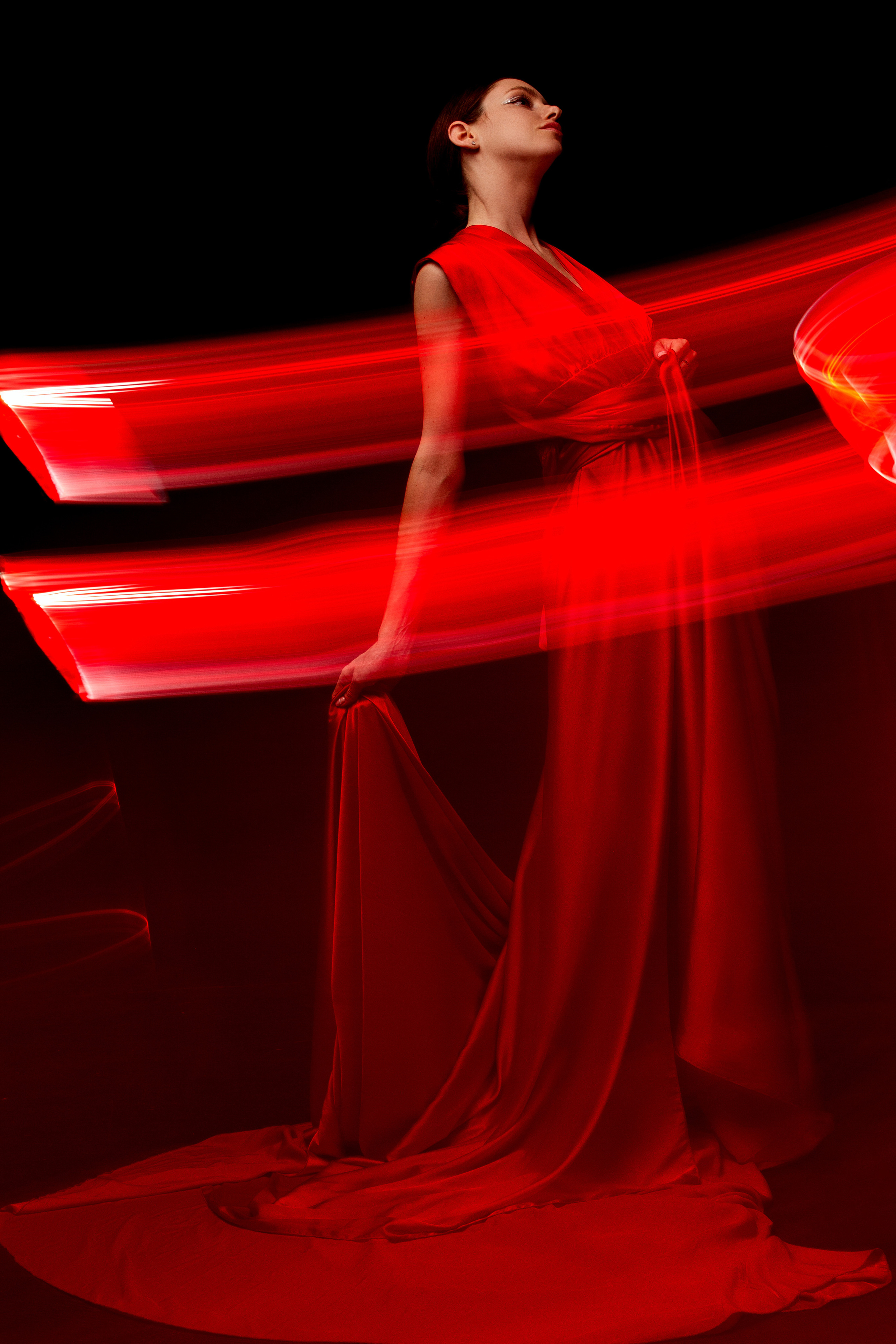 Портретная фотосессия в студии с эффектом смешанный свет. Портретный и семейный фотограф в Санкт-Петербурге Ульяна Жукова