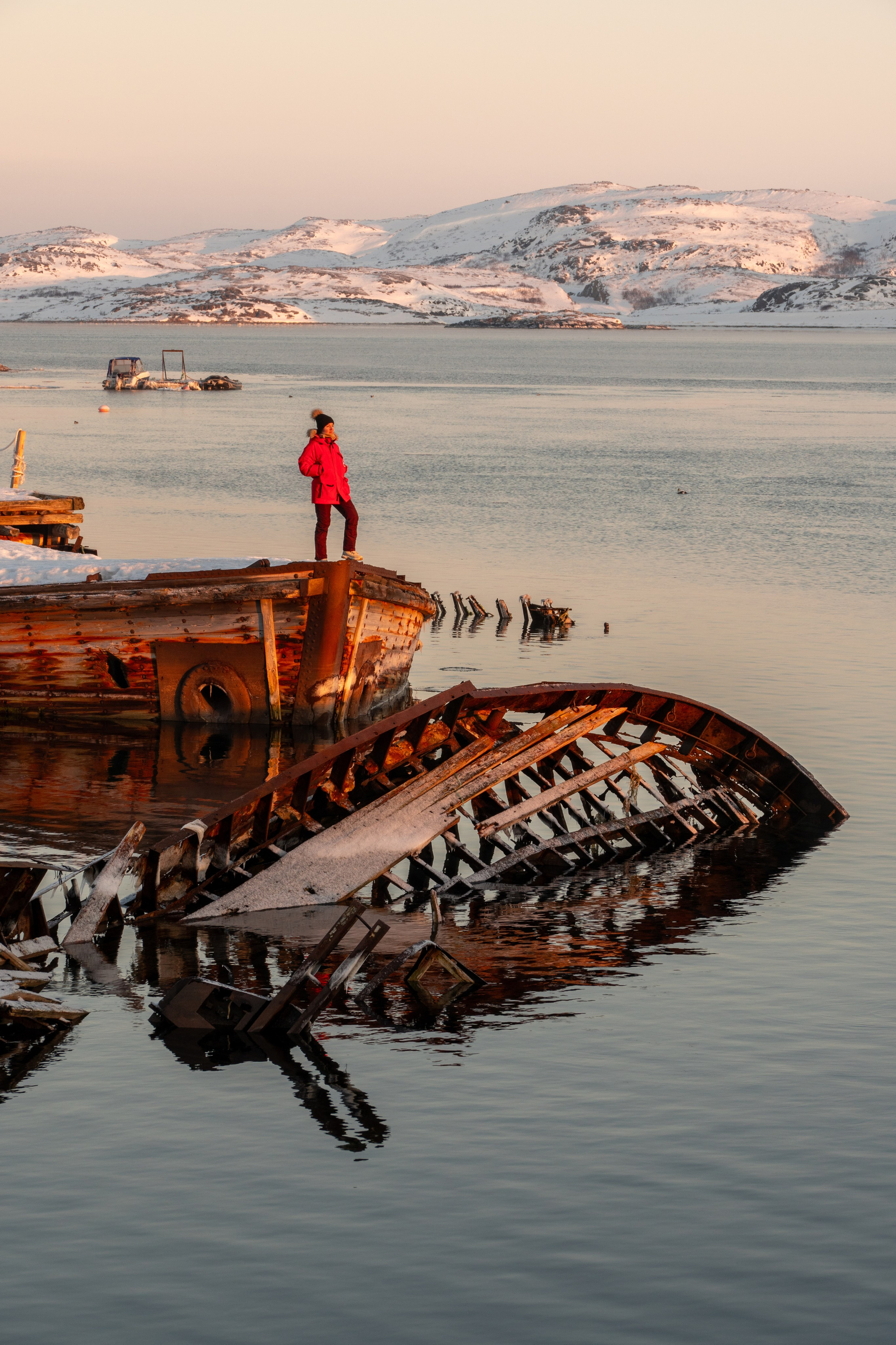 Зима на Кольском полуострове. Daria wanderer photography