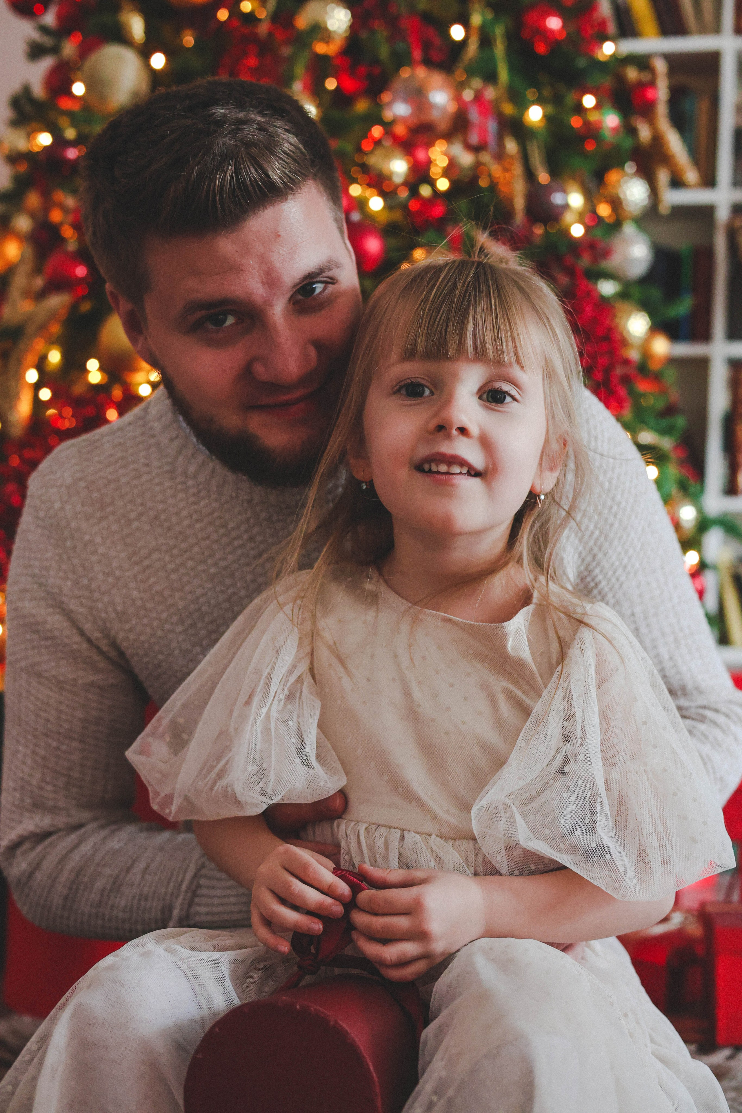 Новогодняя история «Кира и ее семья». Фотограф в Москве Анастасия Калинина