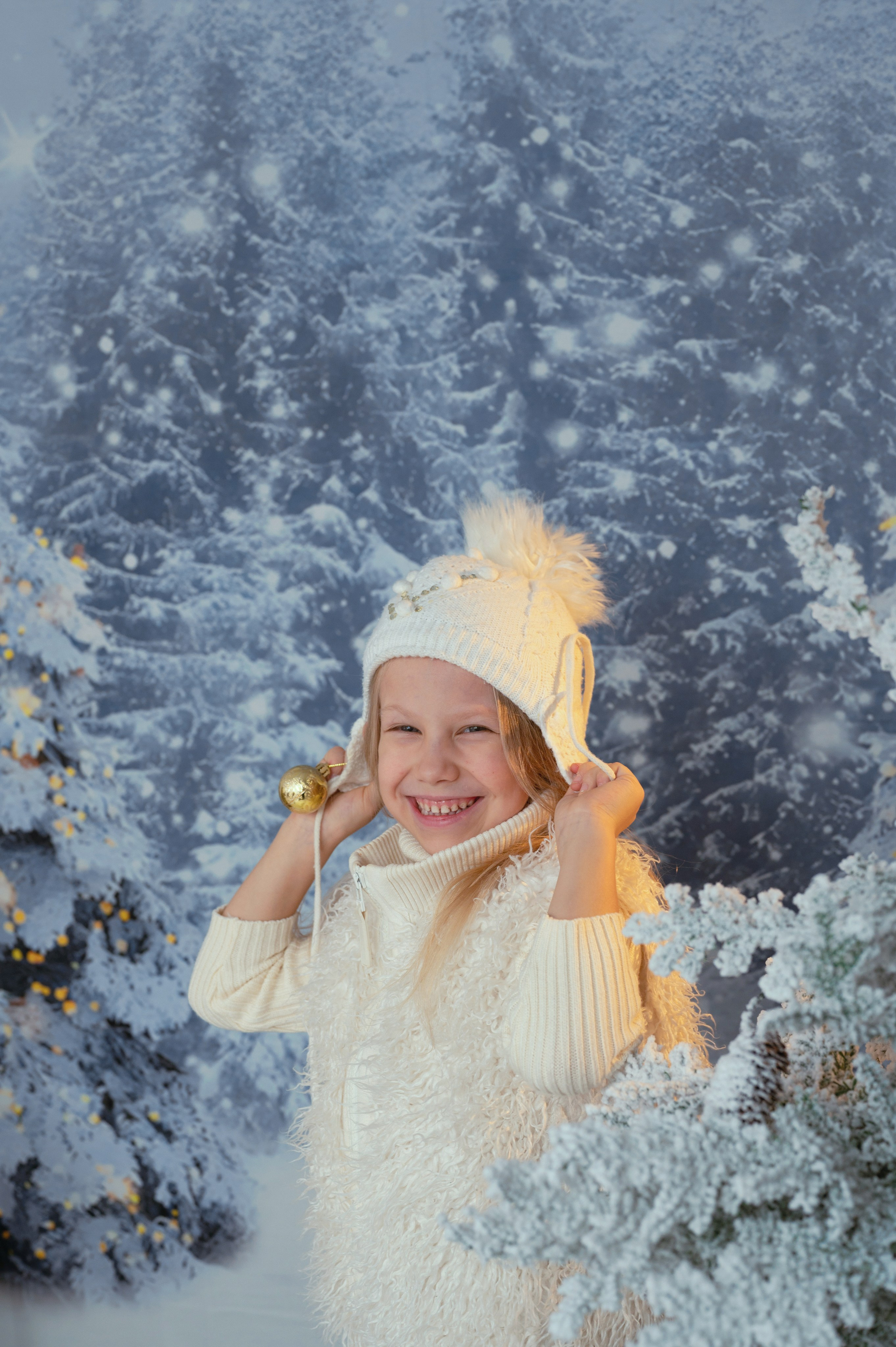 Новый год 2024 «Снежный». Фотограф новорожденных, семейный детский в Тюмени Татьяна Морозова