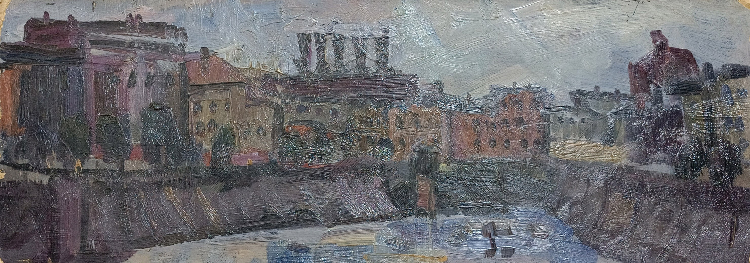 «Церковь Анны» 1971 год. Художник Величко Вадим Семёнович