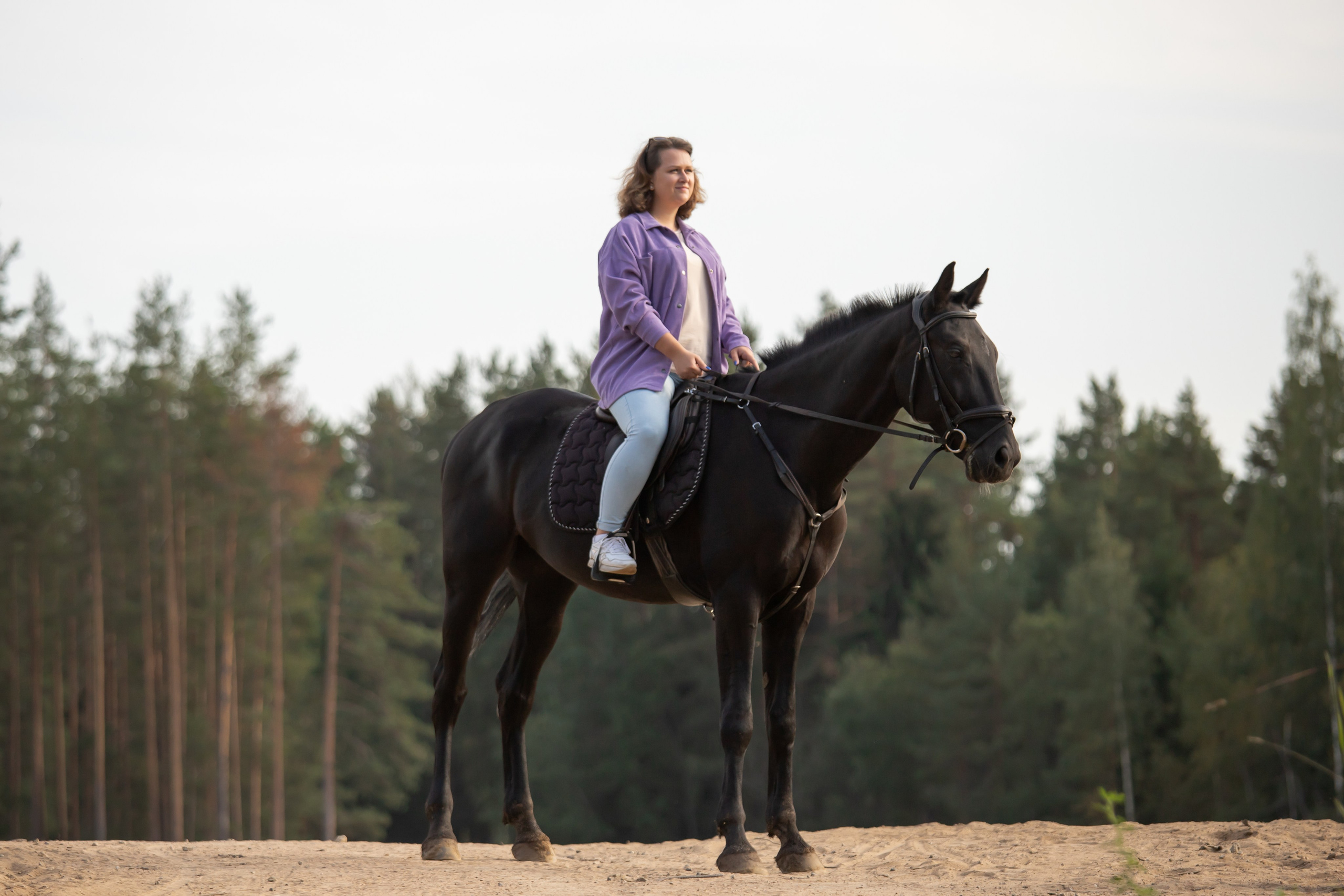 Фотопрогулки с Гороскопом. Конный фотограф в Санкт-Петербурге Анна Лебедева
