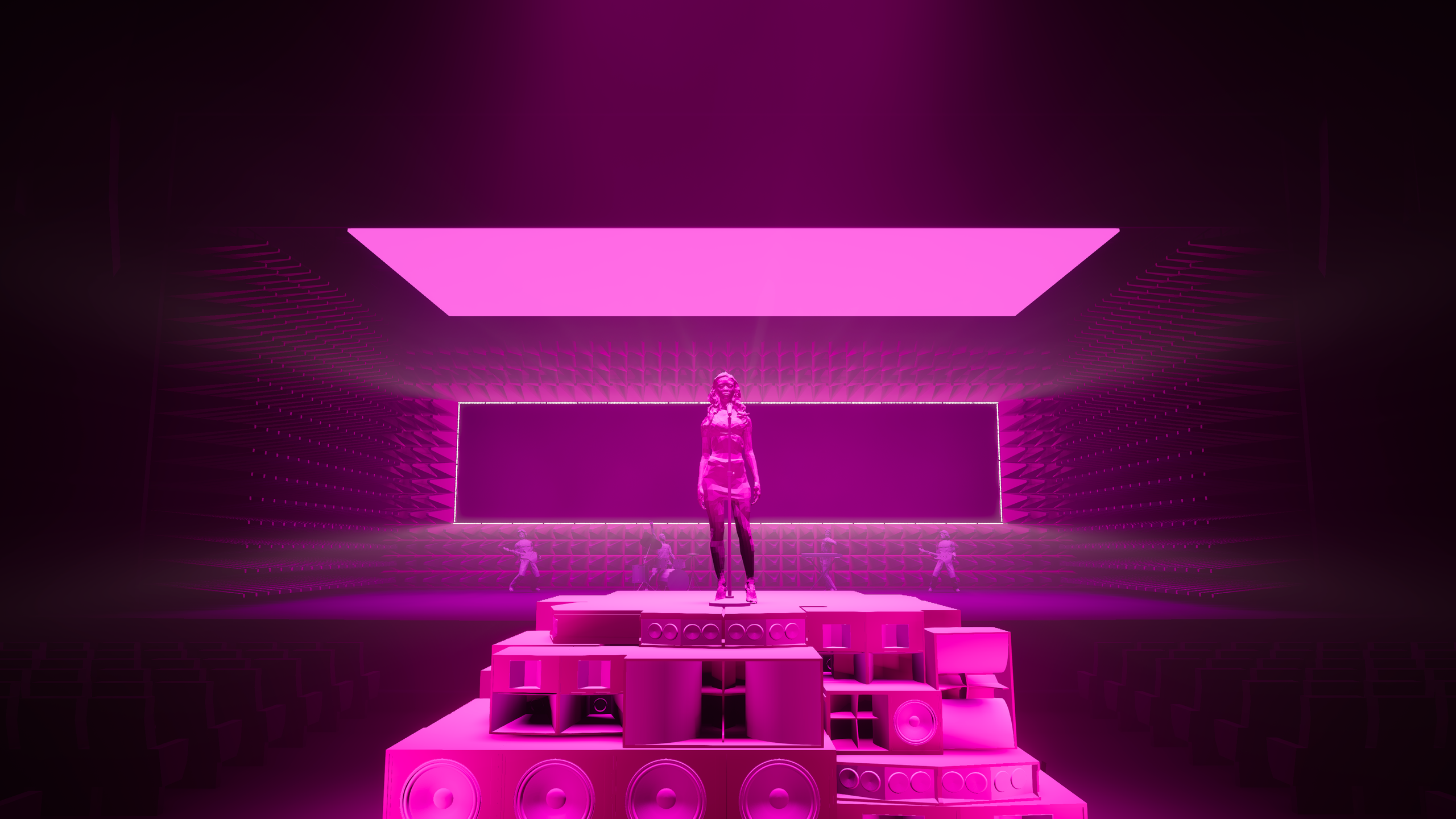 SOUNDPROOF STAGE. OOPS