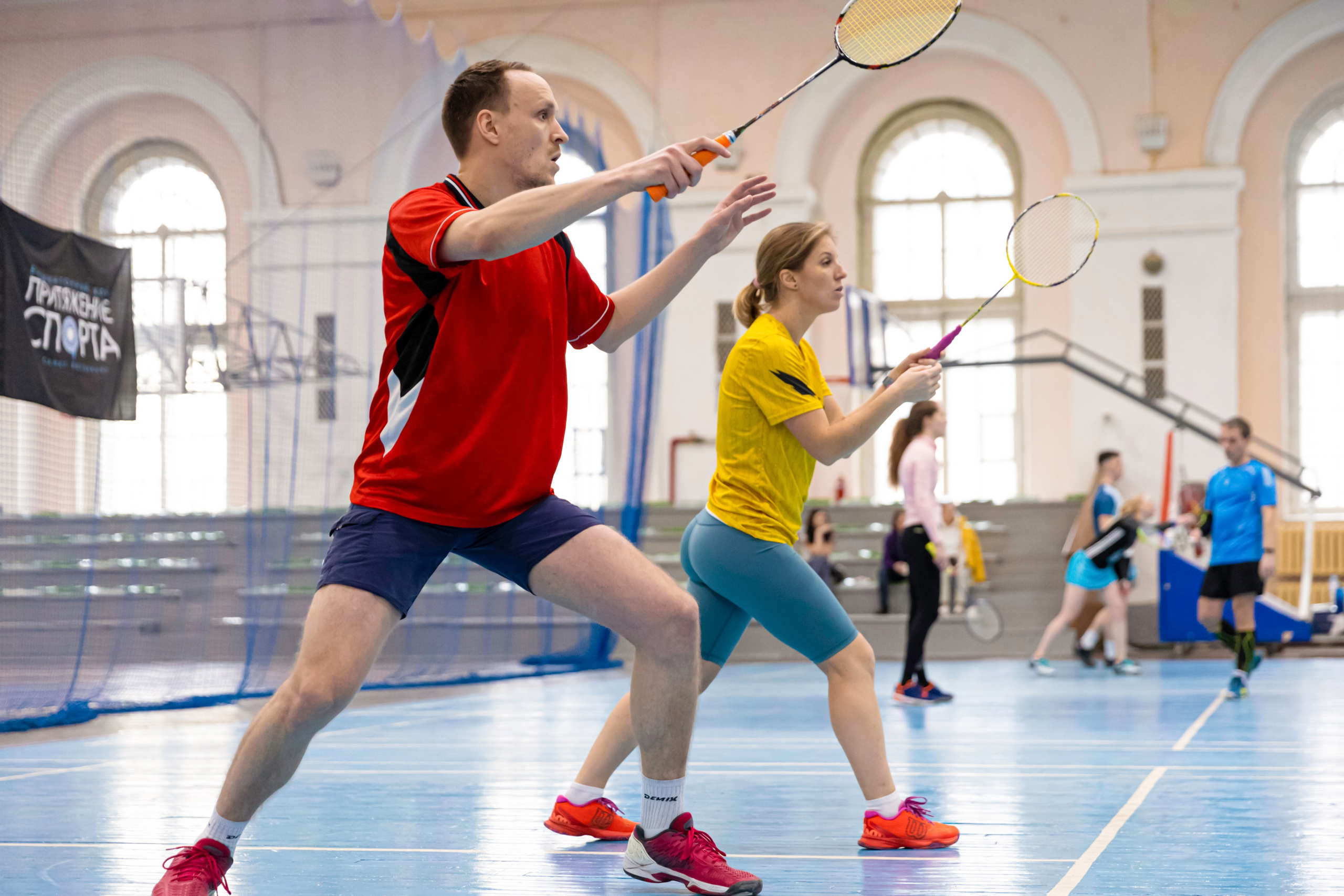 Турнир по бадминтону. Фотограф на праздник, корпоратив, День Рождения и Юбилей в г. Санкт-Петербурге Алексей Анкушев