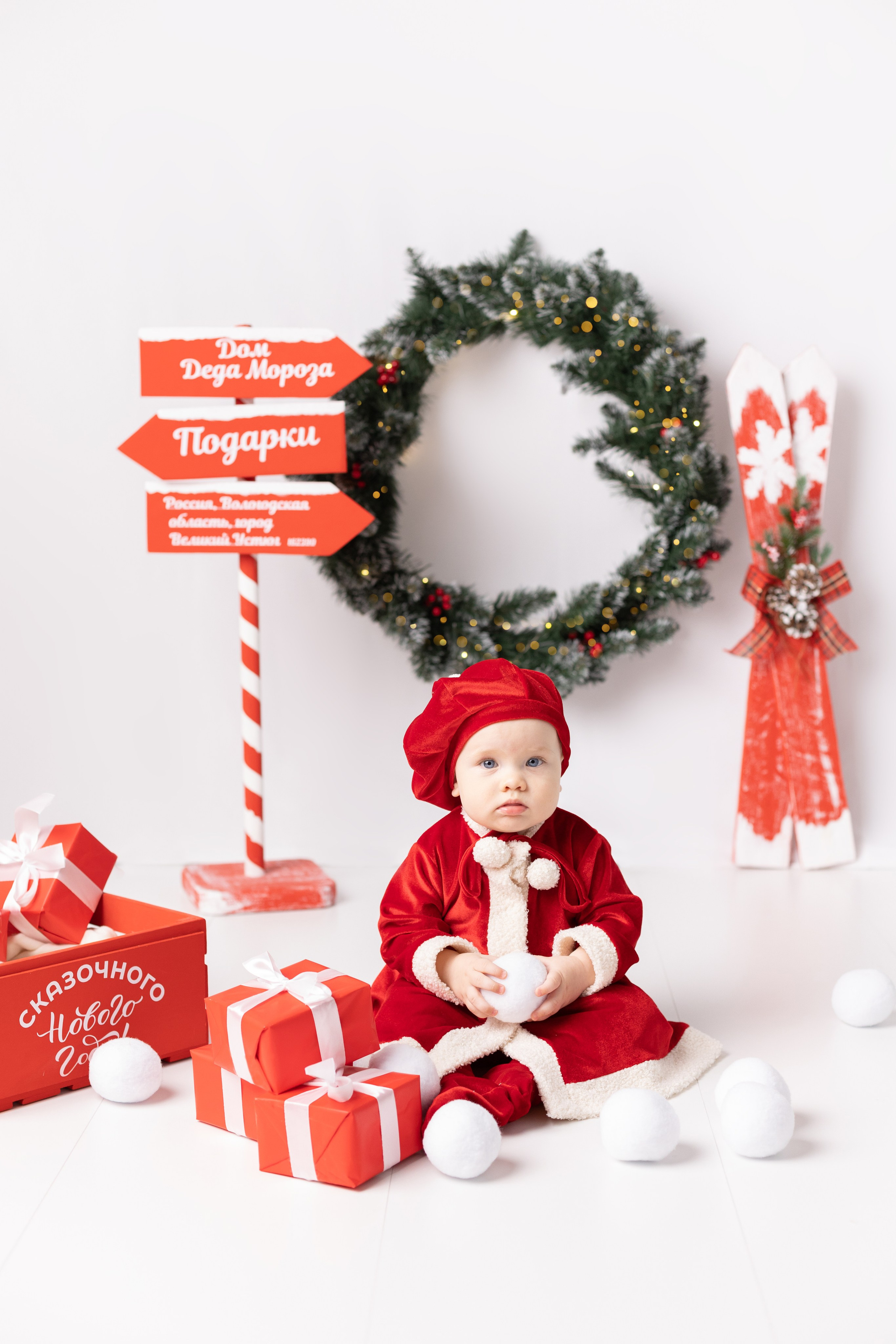 Новый год 2025-2026. Фотограф новорожденных, детский фотограф в г. Оренбурге Екатерина Козлова