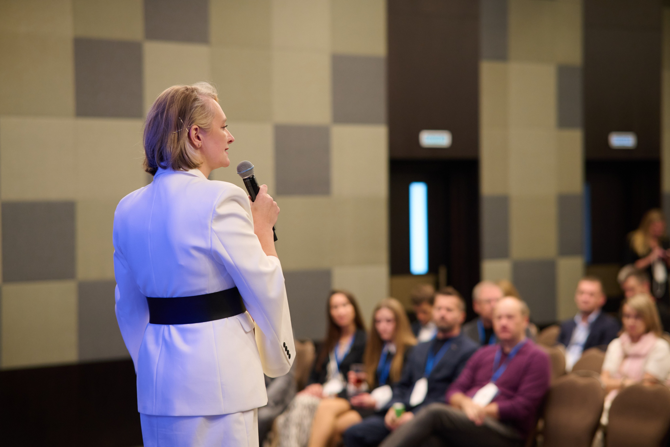 Репортажная съёмка конференции в Москве