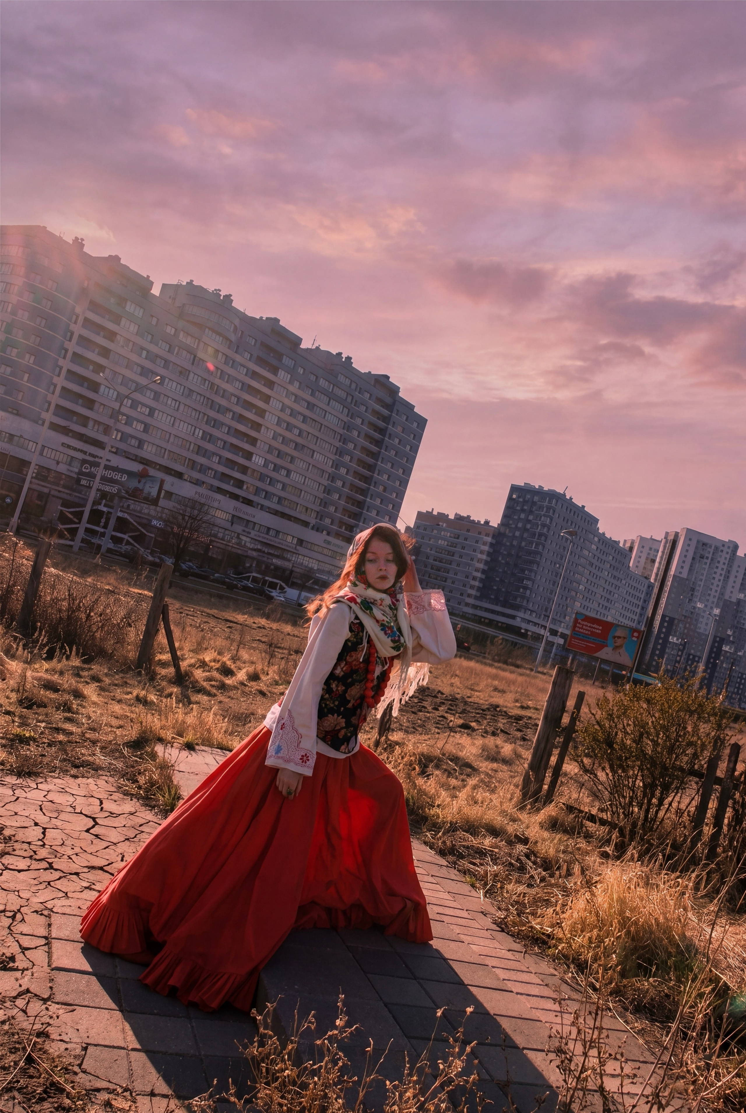 Деревня посреди мегаполиса