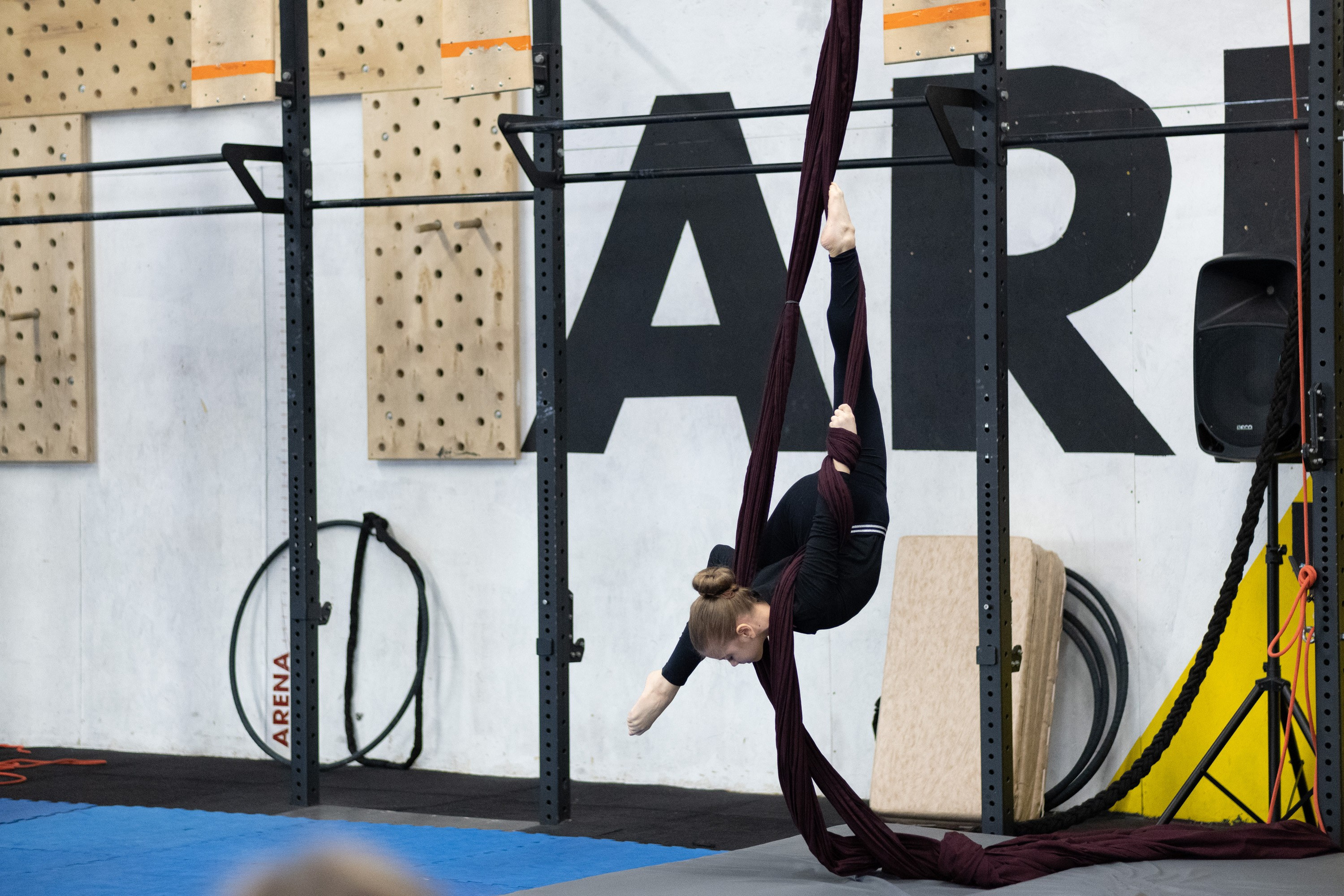 Внутриклубные соревнования по воздушной гимнастике 02.04.23