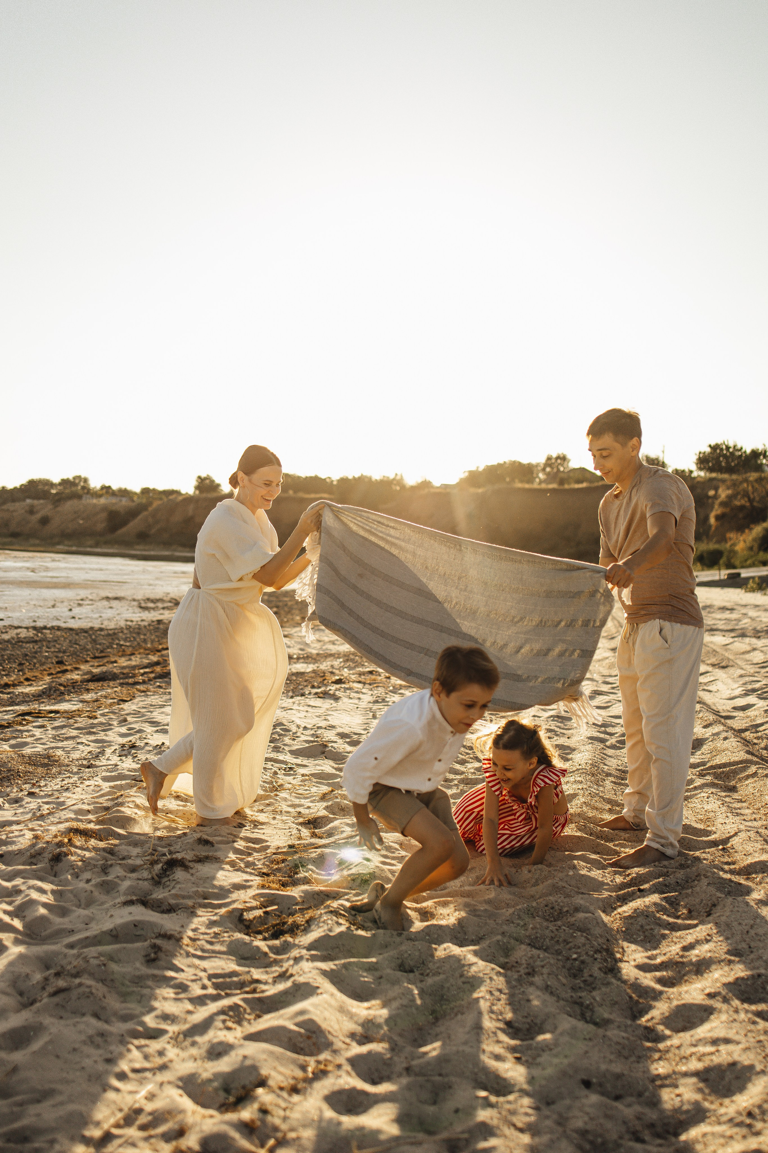 Летняя история на берегу. Семейный и детский фотограф, таганрог, ростов-на-дону