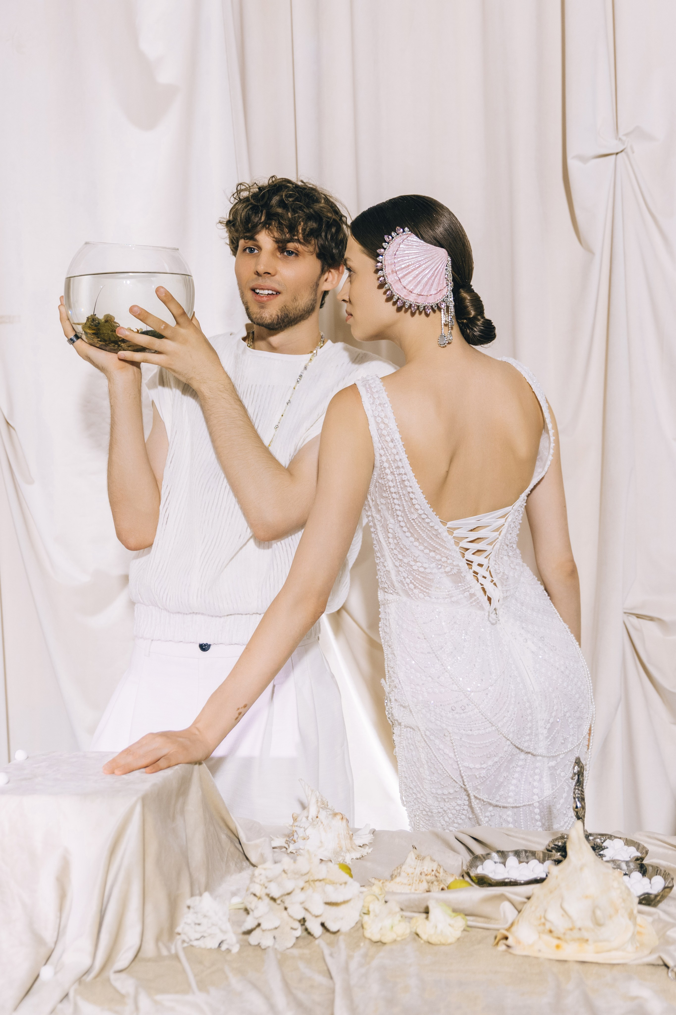 Свадьба в эстетике Mermaid core. Фотограф и видеограф Анна Домашенко