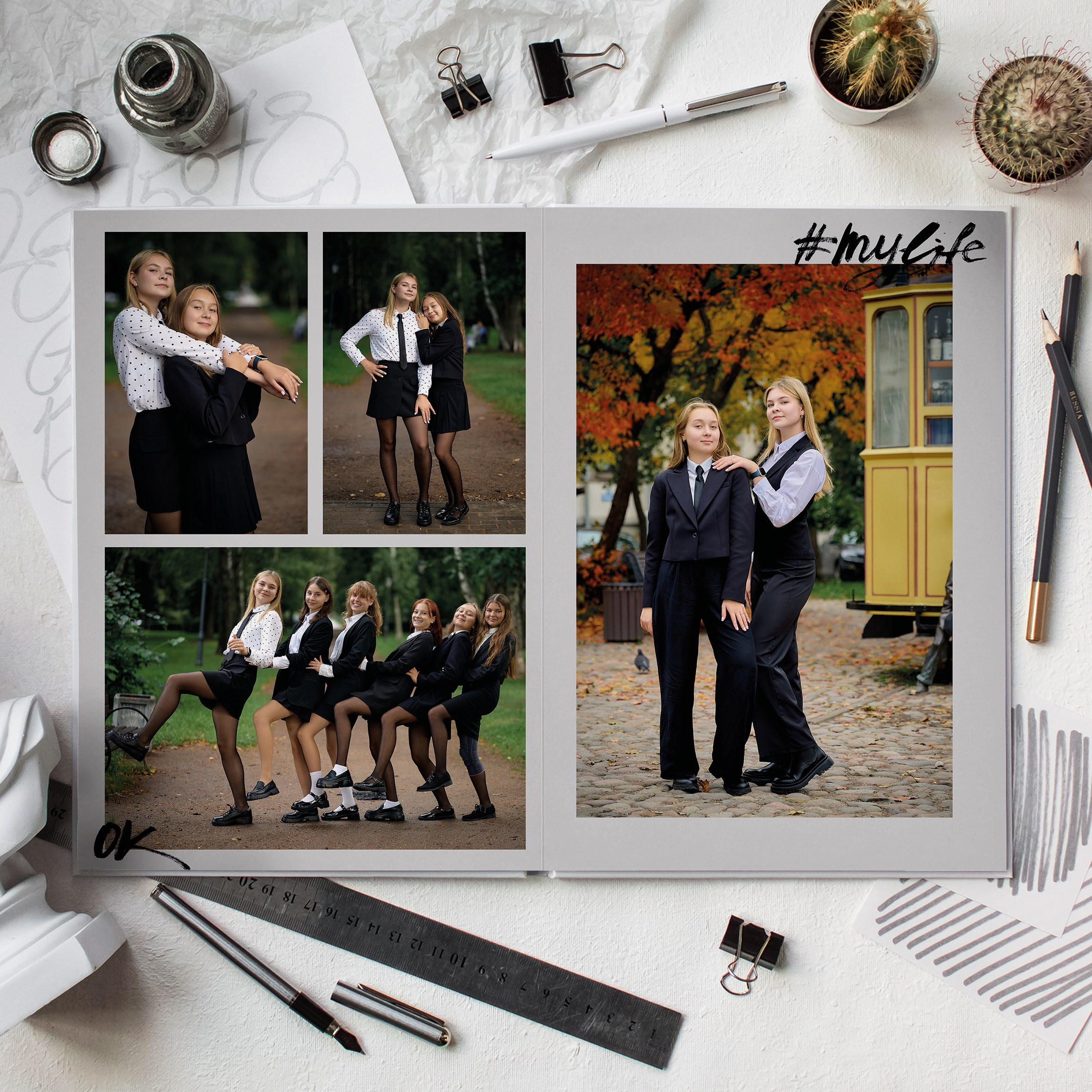 Для 9 класса. Выпускной альбом Выборг, Каменногорск, Светогорск, Санкт-Петербург