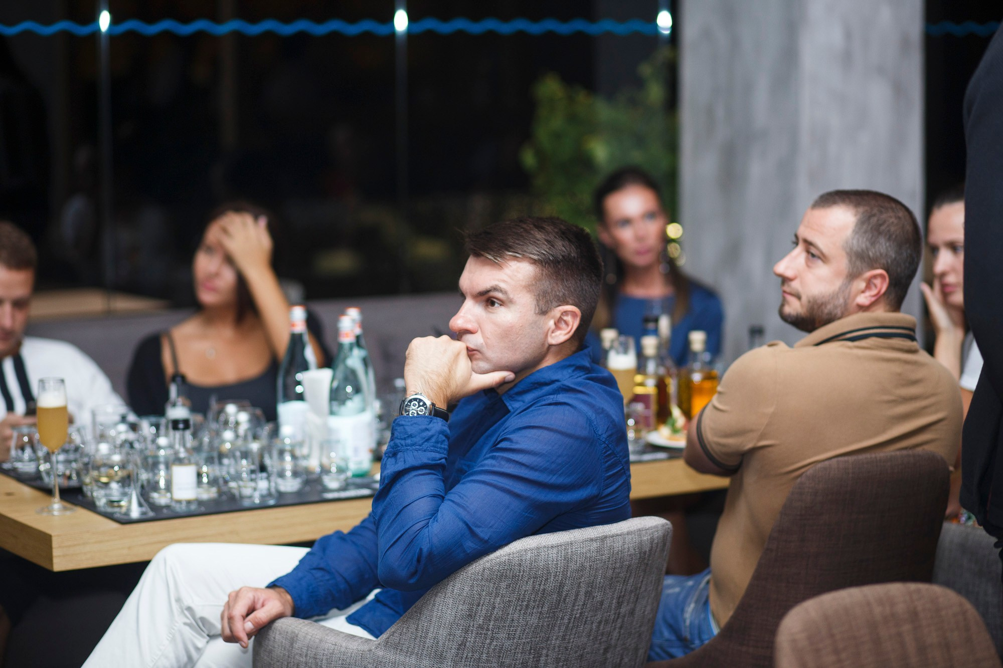 Dinner Chivas. Reportage and staged photographer Natalia Sannikova