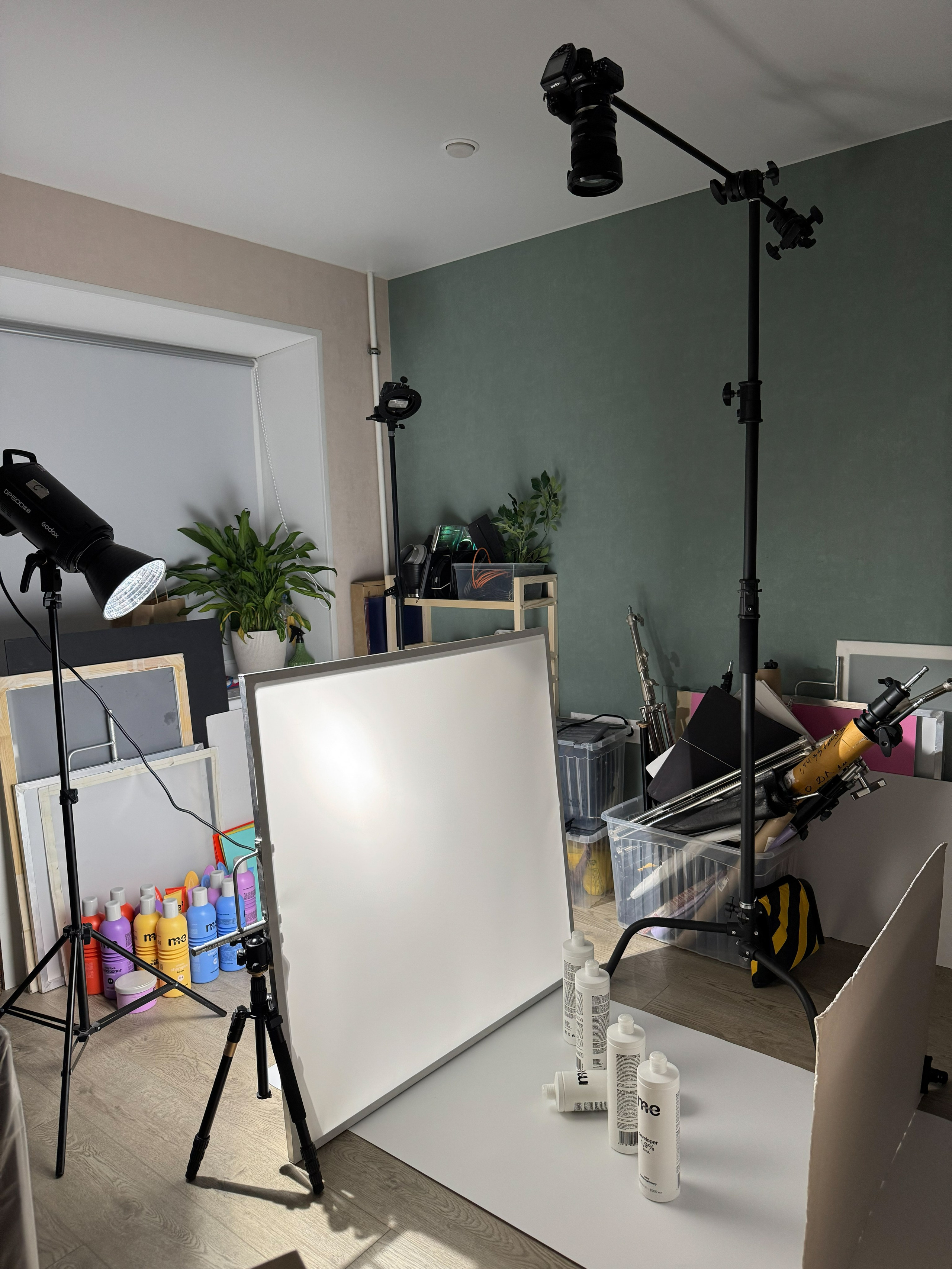 настройка студийного света