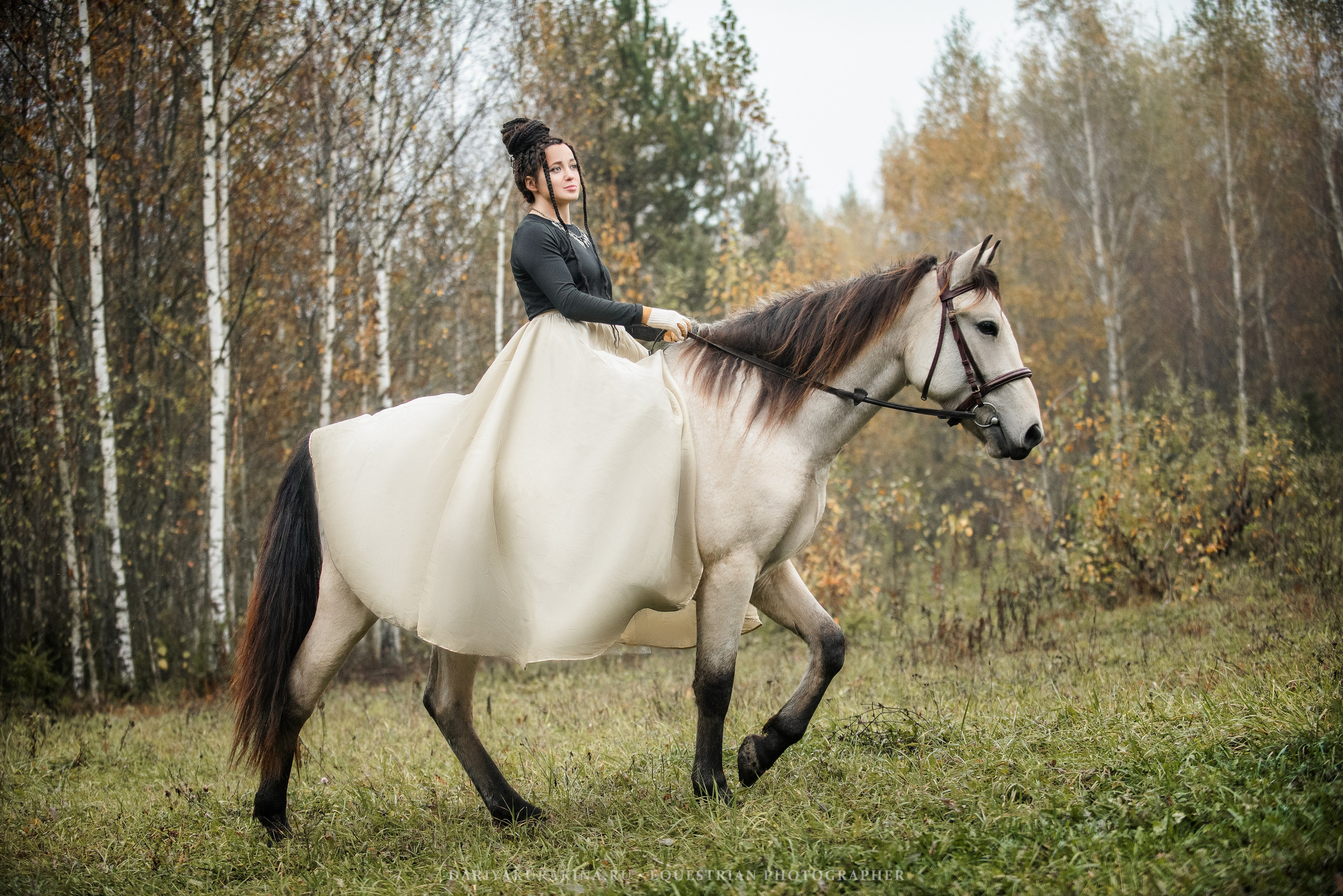 Ира, Тамара и Лена, КСК «БАЛЛАДА». Конный фотограф Куракина Дарья • Фотосессии с лошадьми