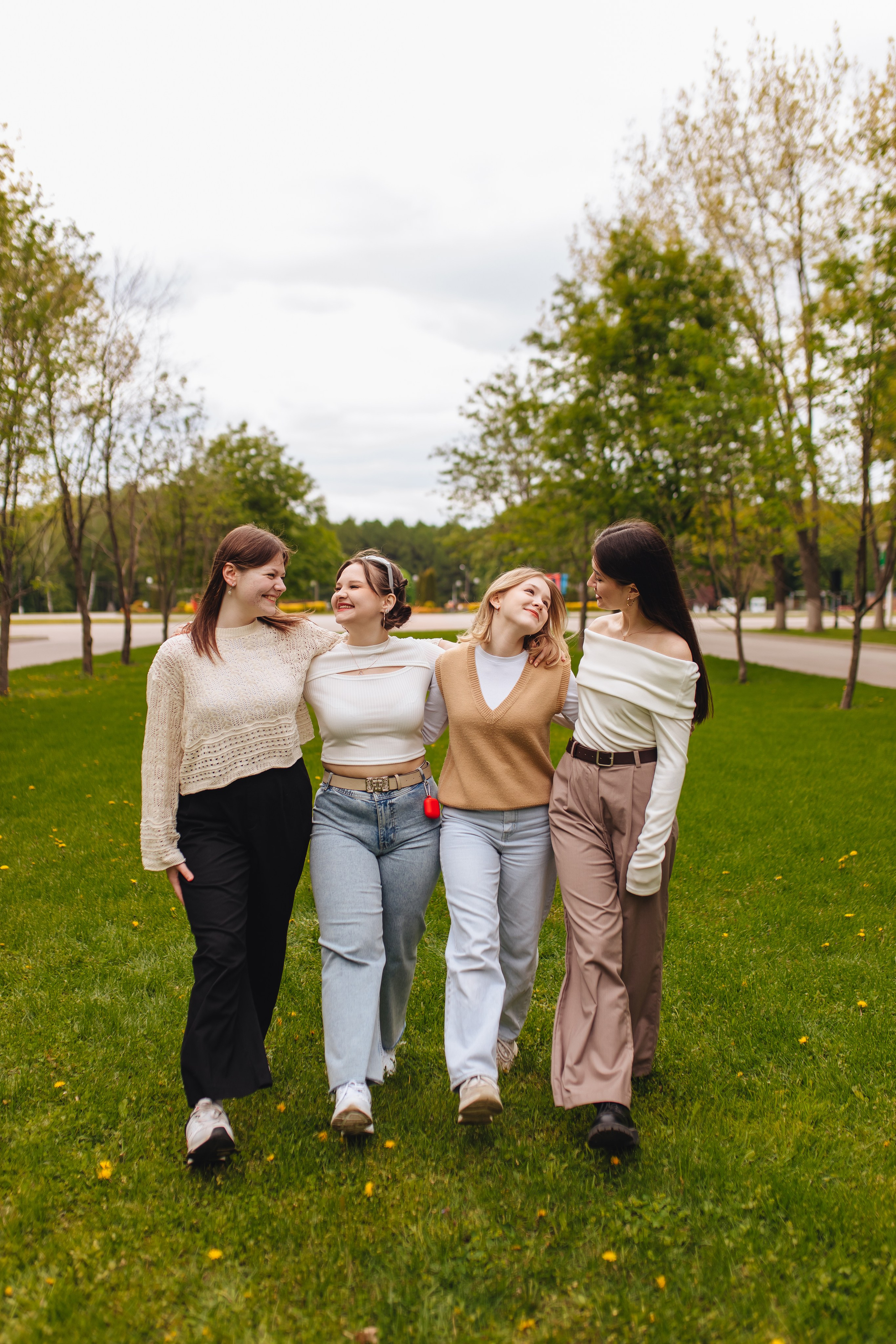 11 класс в парке. Свадебный и семейный фотограф в Туле и области Маша Костина