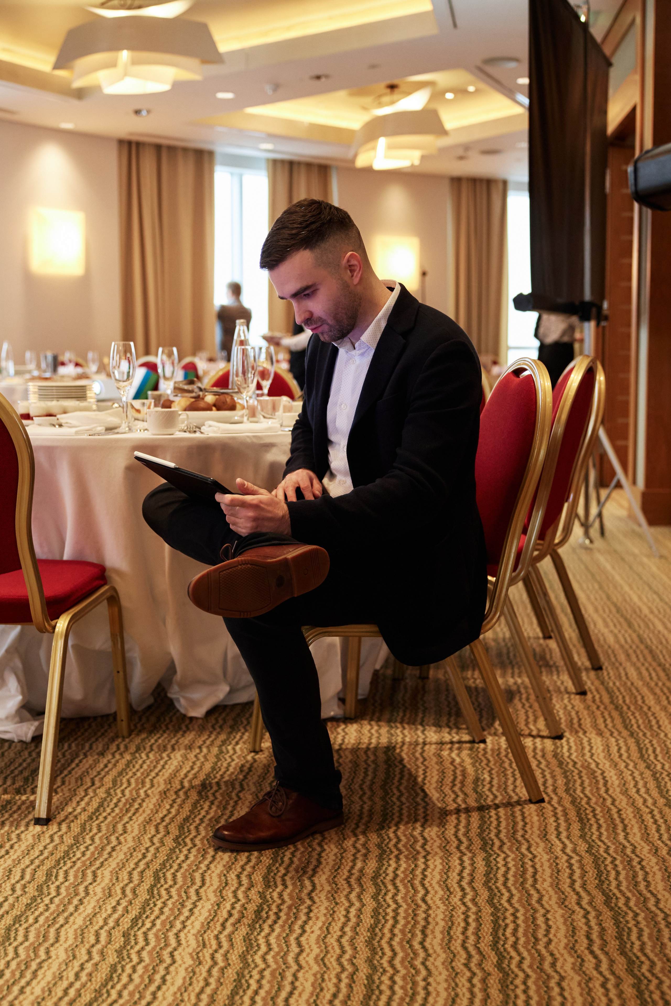 Репортажная съемка конференции в Москва сити. Репортажный фотограф Катерина Гилс Москва