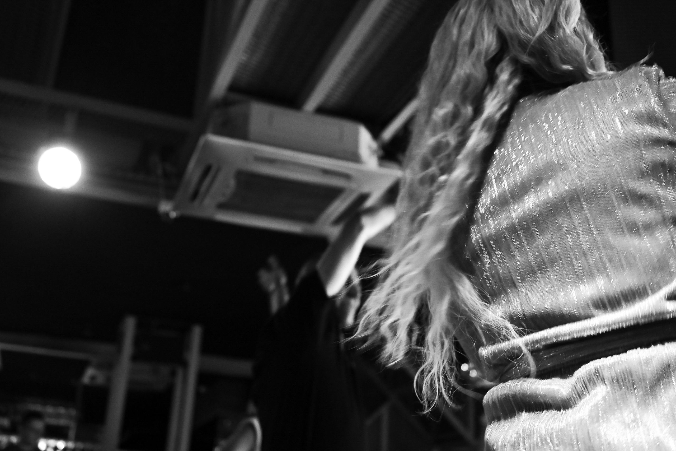 Black and white film. <3