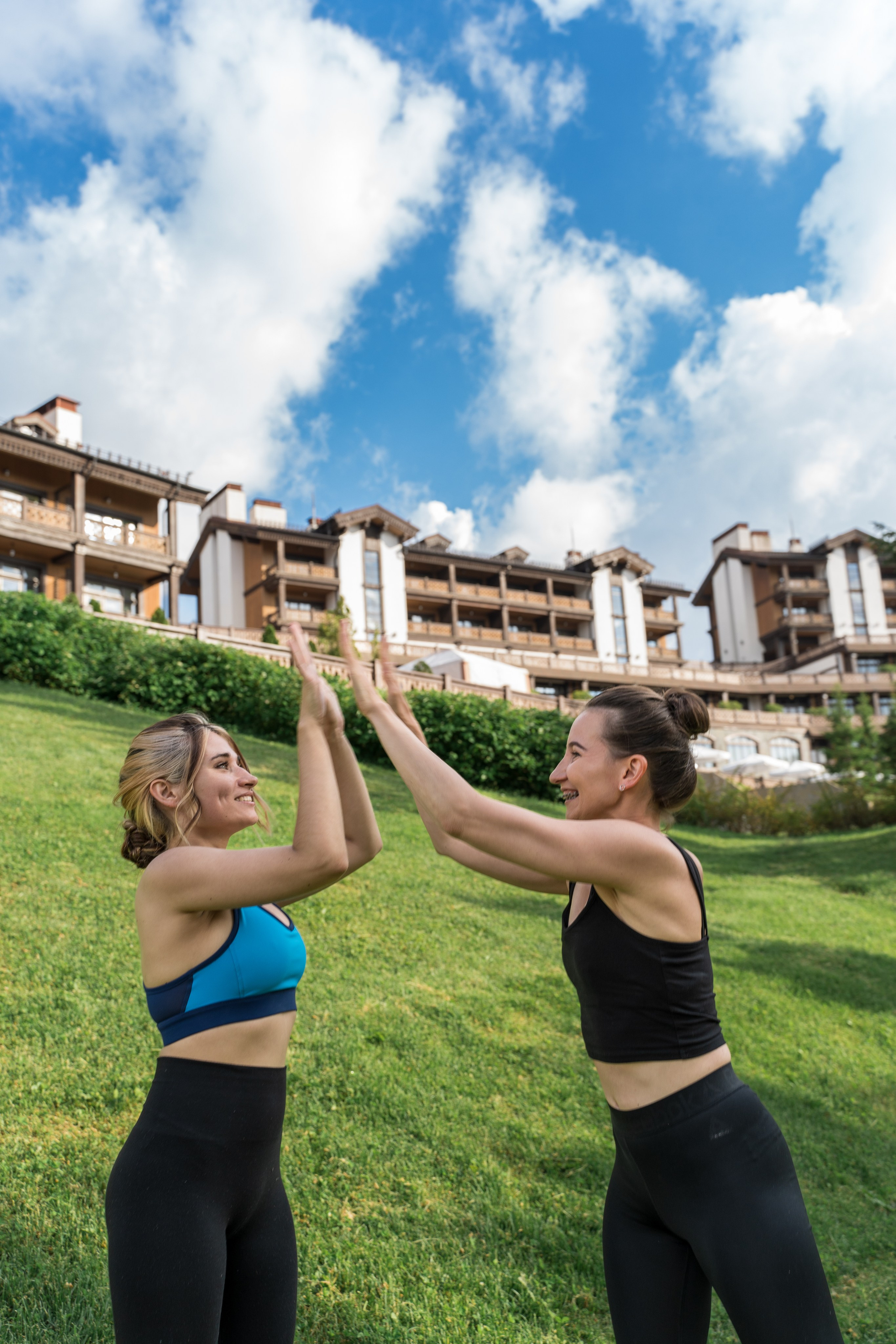 Контент съемка «Фитнес в отеле 1389» на курорте Газпром Поляна. Репортажный фотограф в Красной Поляне и Сочи Павлюченко Екатерина