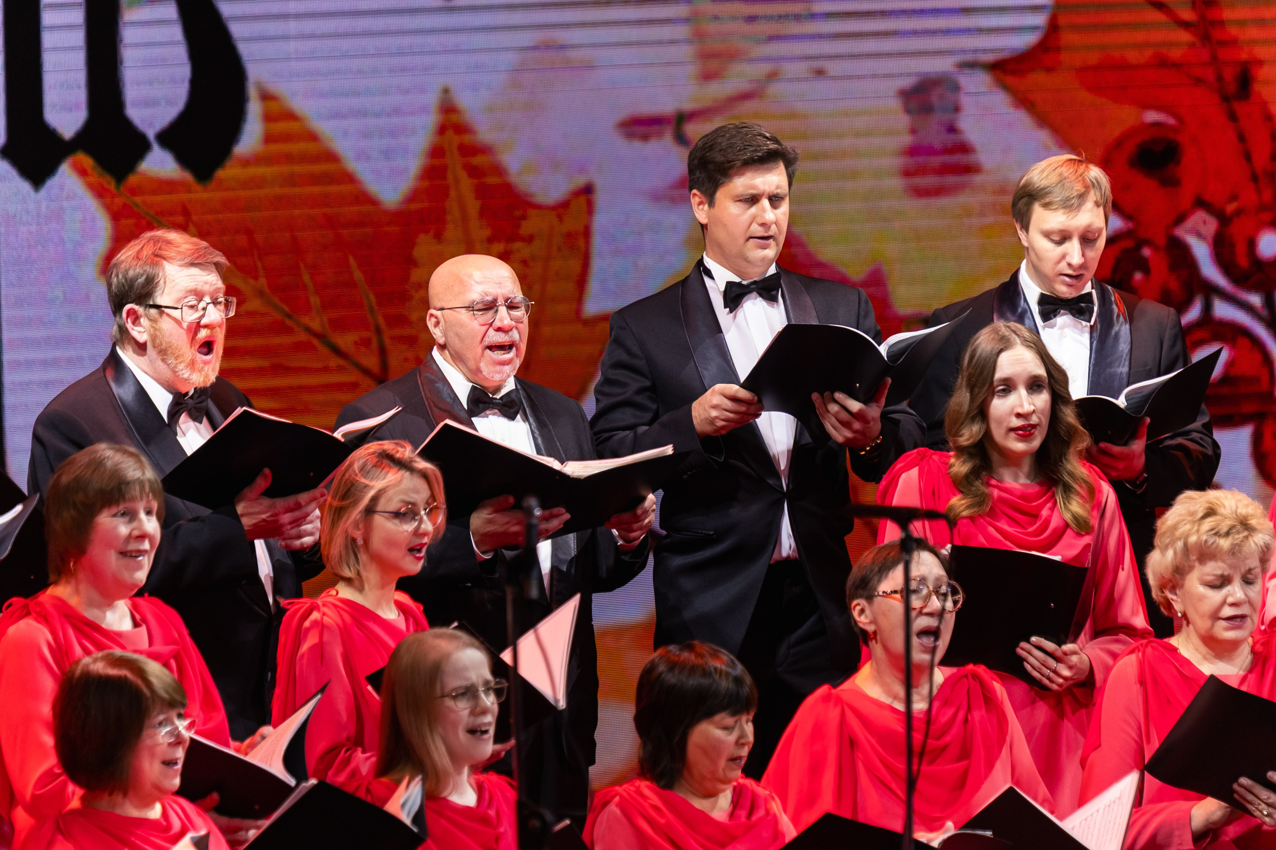 Выступление академического хора. Фотограф в Москве Михаил Штаханов