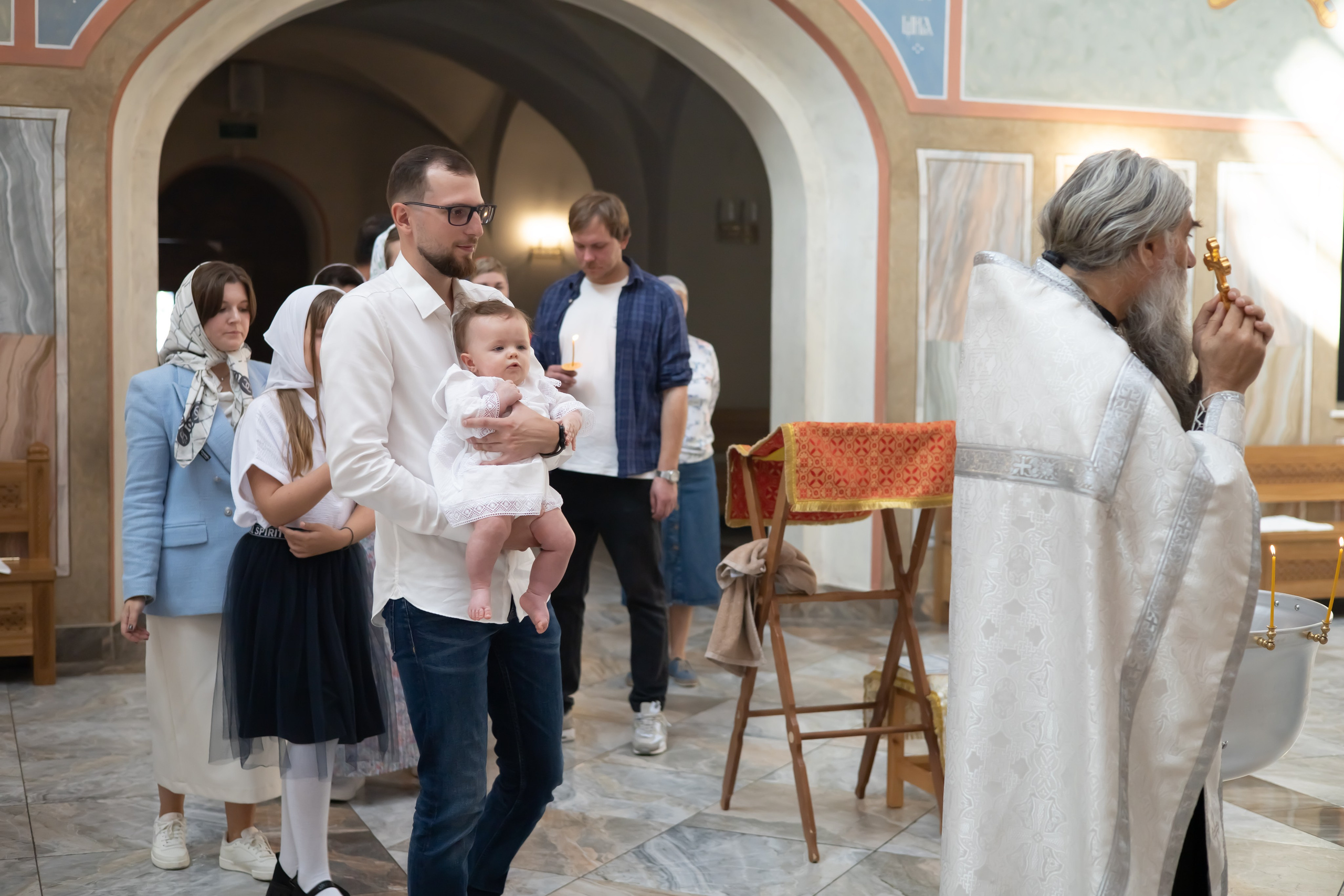 Крестины. Семейная и портретная съёмка в Москве