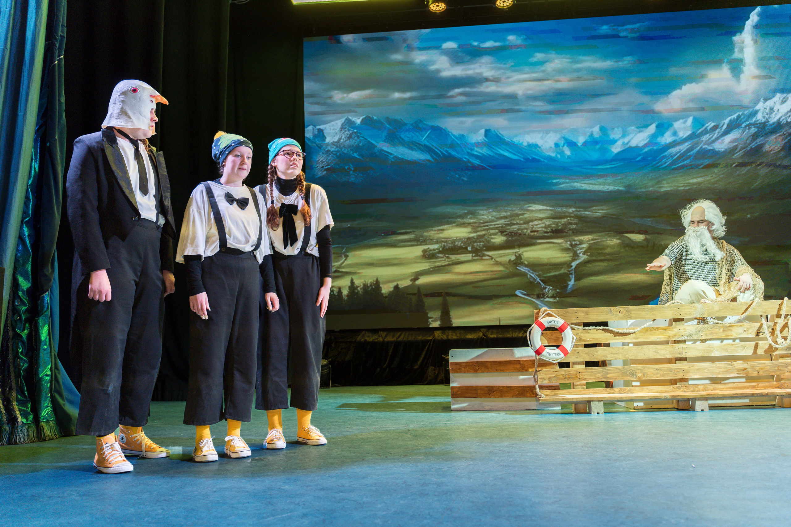 Спектакль «У ковчега в восемь». Репортажная съёмка в Санкт-Петербурге, Константин Петров