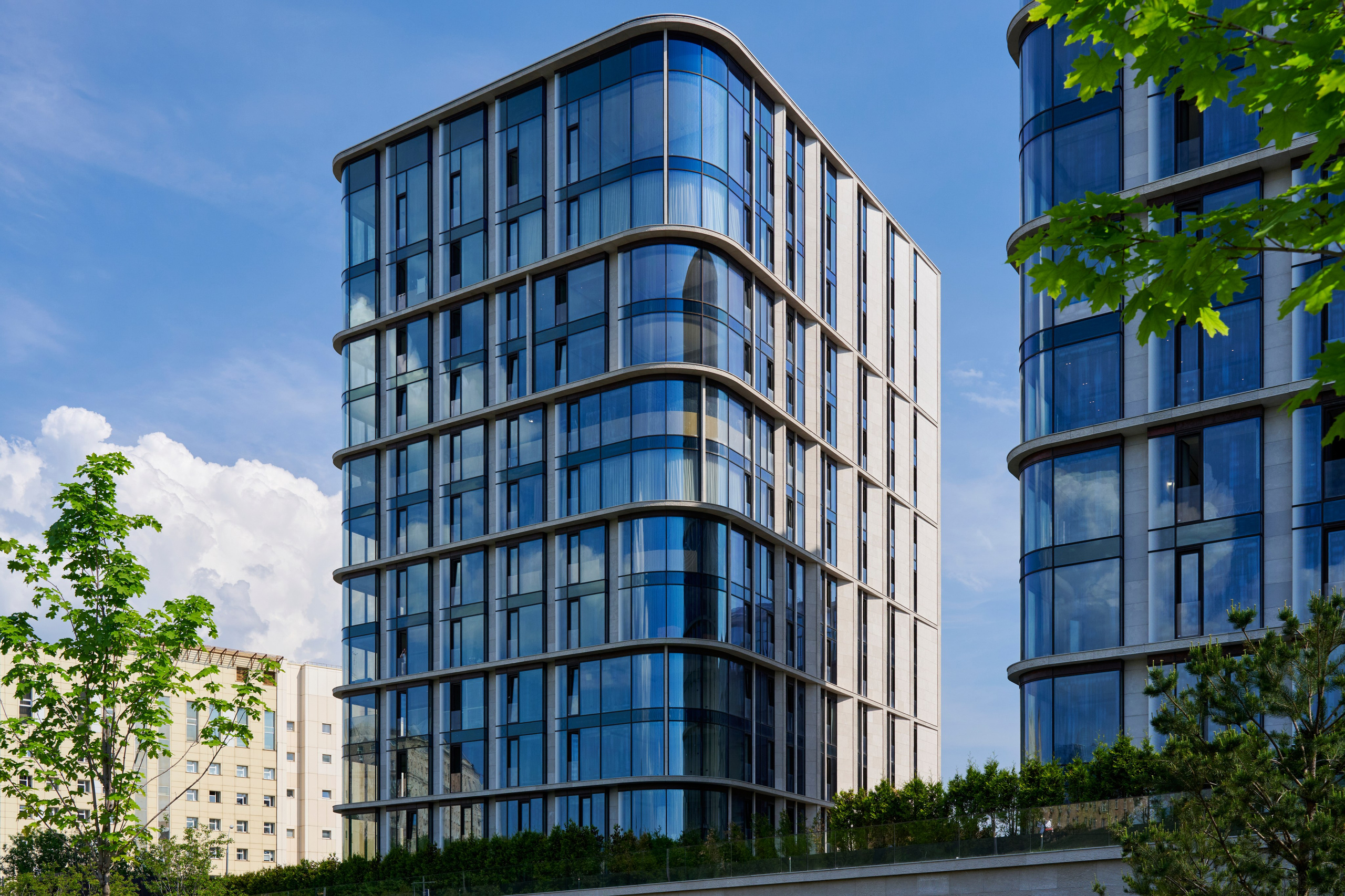 Victory Park Residences. Интерьерный и архитектурный фотограф Москва и МО. Роман Свободный
