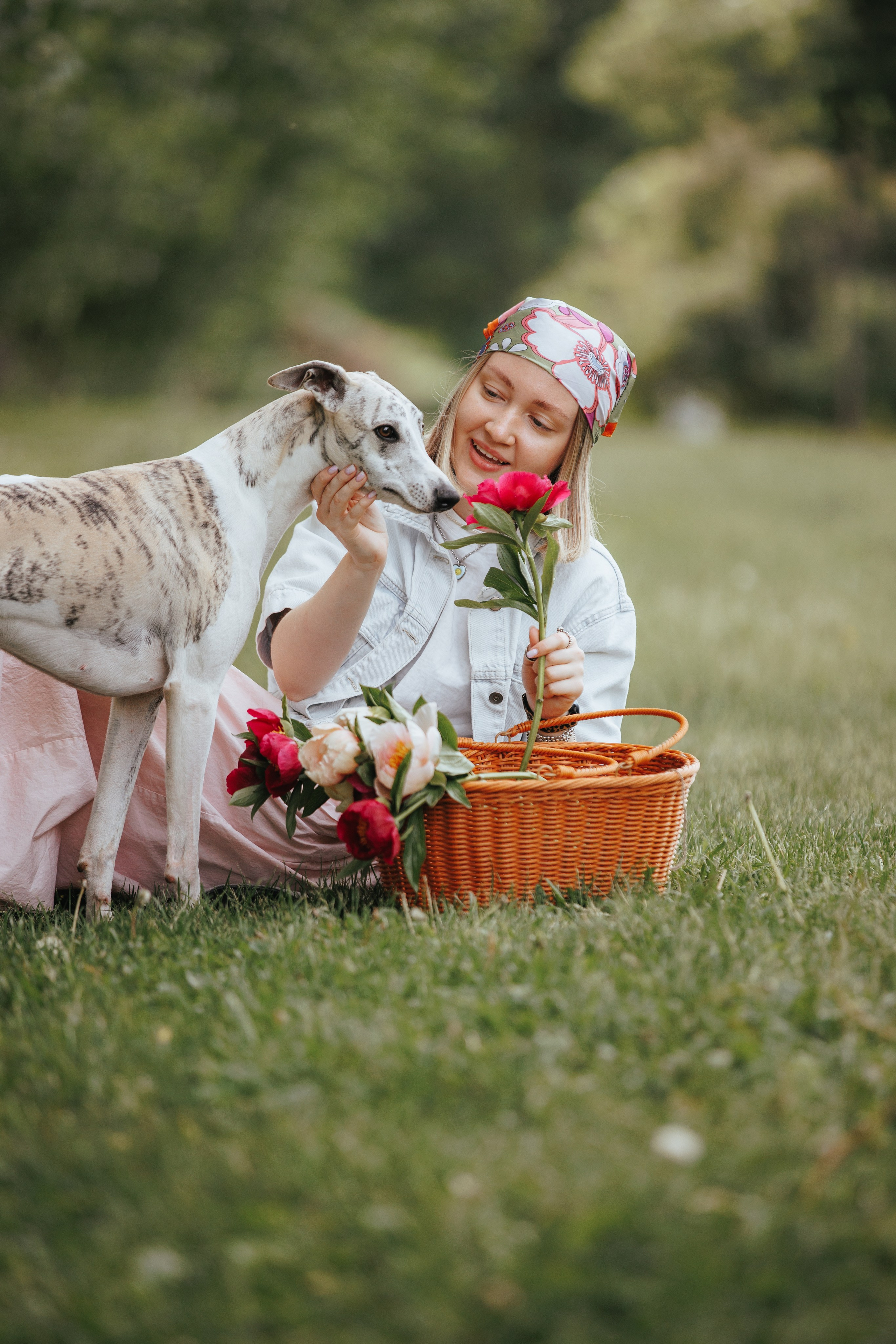 Саша и Гусь. Фотограф анималист Кристина Карпова, Москва