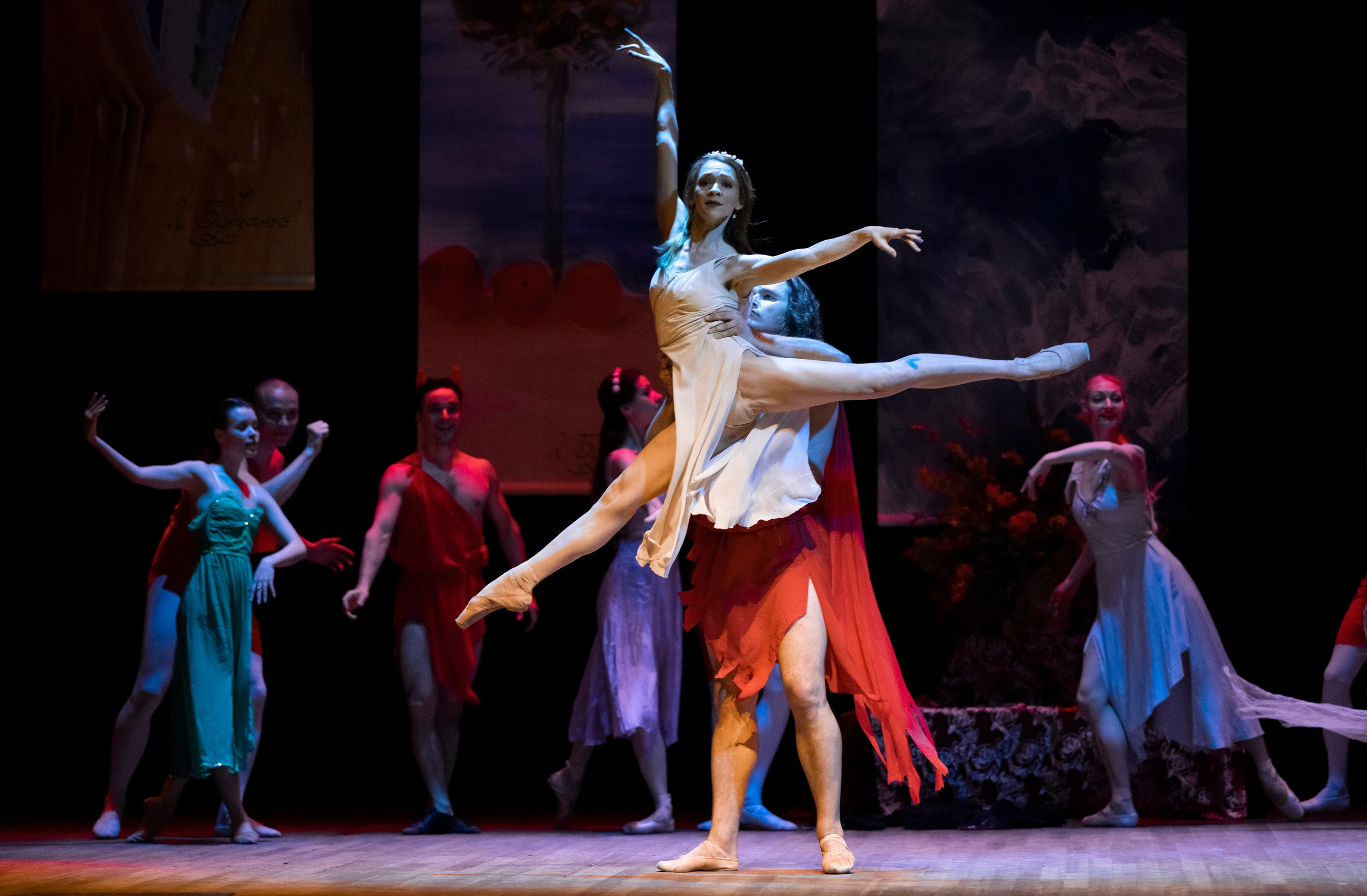 Сон в летнюю ночь, частный проект. Балетный фотограф Москва Майоров Николай