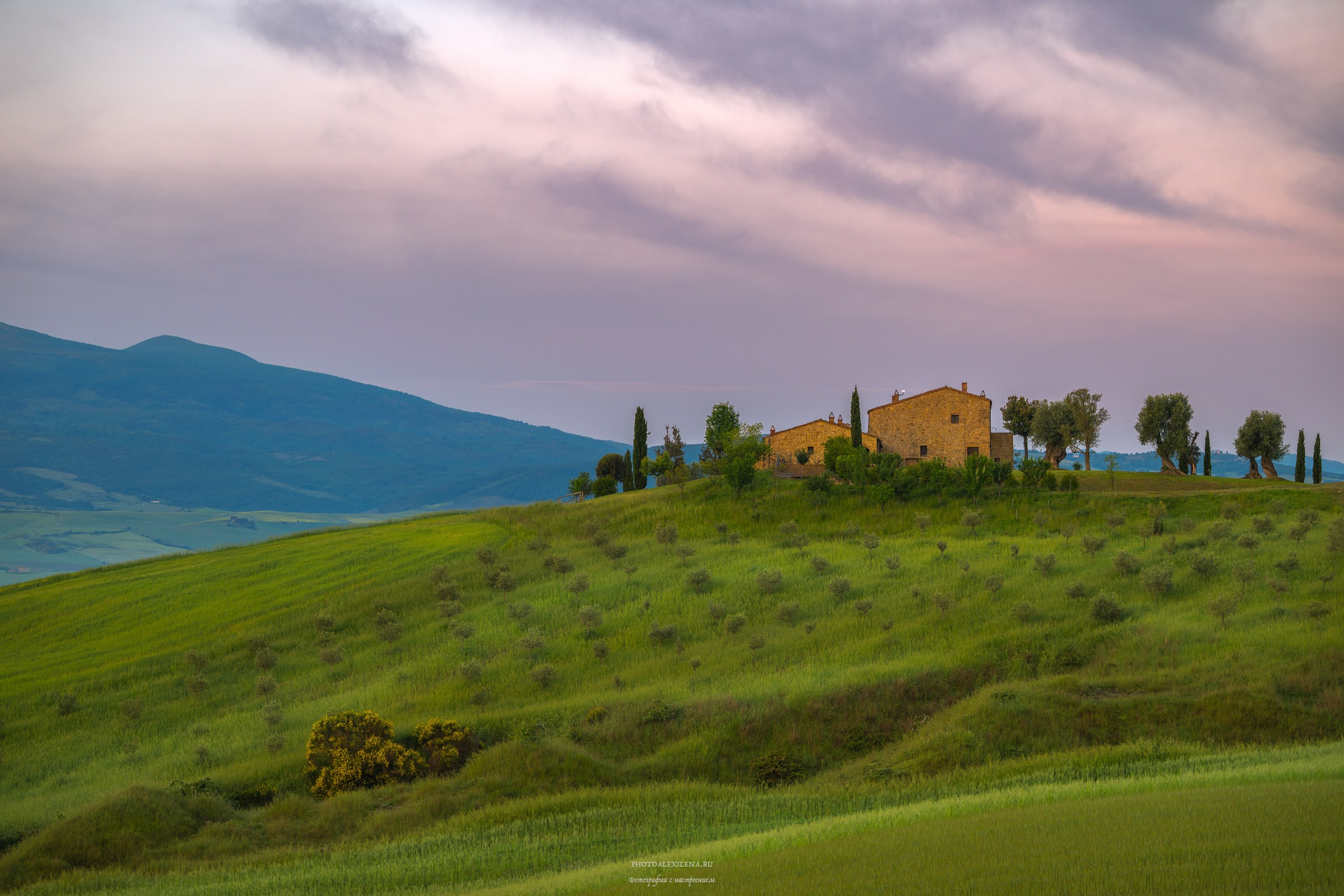 Долина Валь д’Орча-сердце Тосканы. Авторские стильные фотокартины