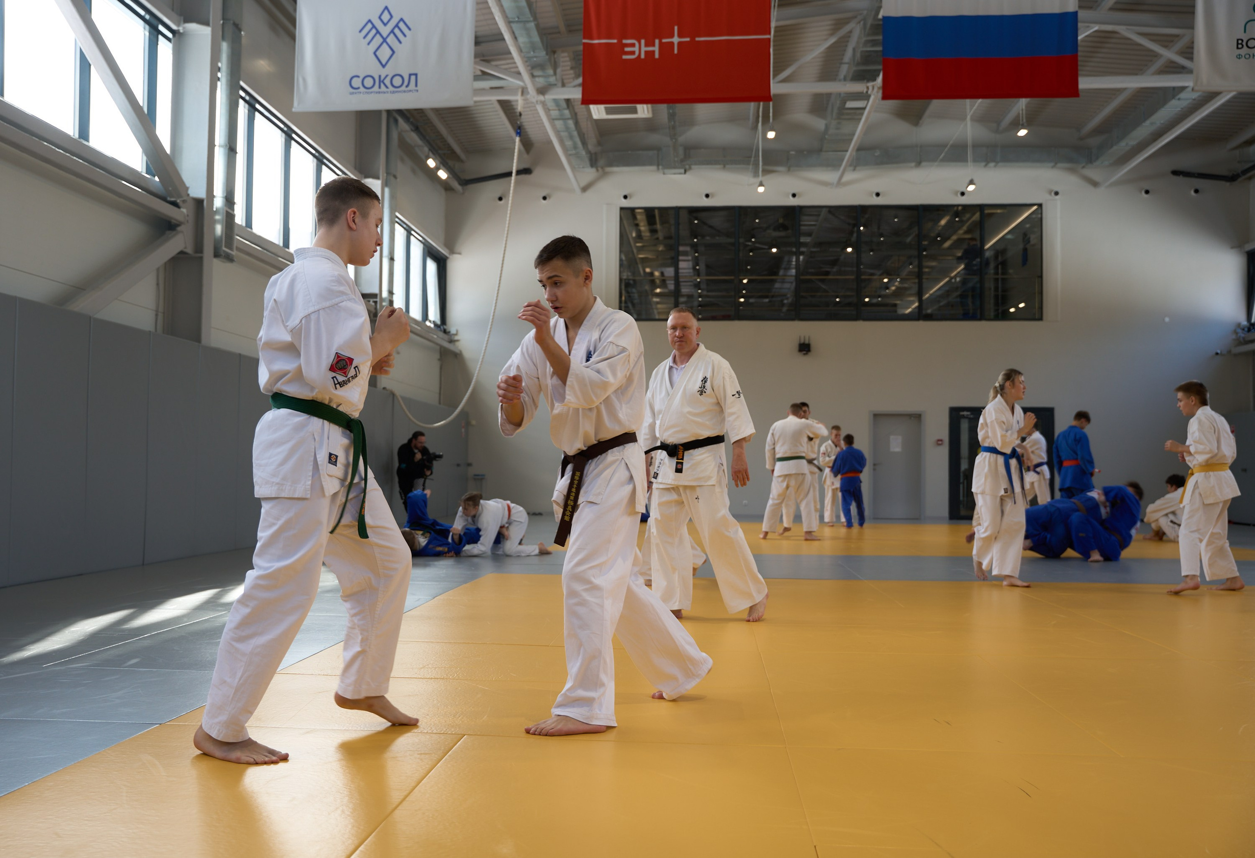 Открытие центров спортивных единоборств «Сокол» Красноярск/Дивногорск. Александр Сазонов Красноярск