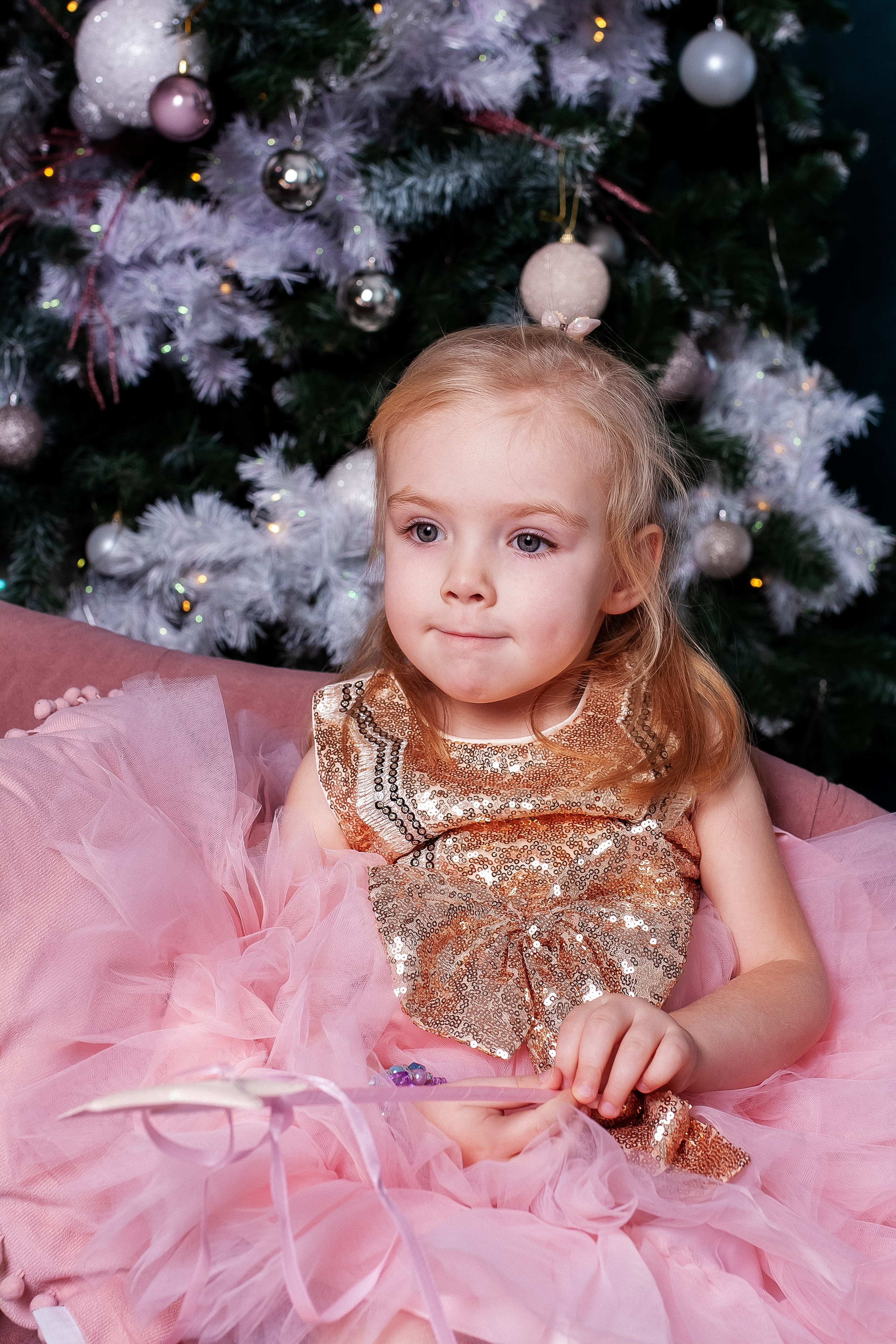 Маша, Алиса и Костя. Новогодняя съёмка. Профессиональный фотограф, Москва |Видное Елена Елизарова