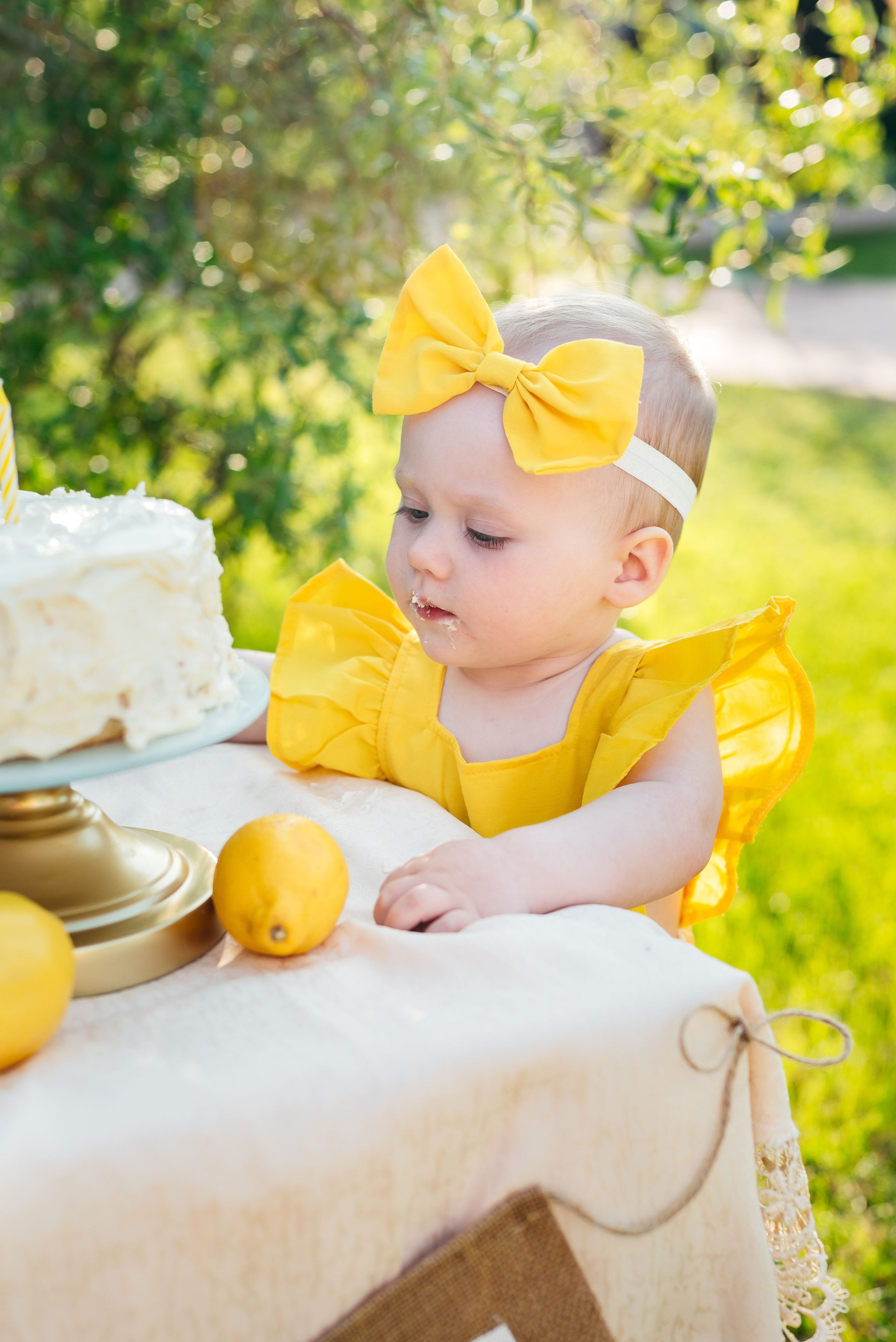 Лимонная история к первому годику. Семейный и детский фотограф Захаренкова Юлия