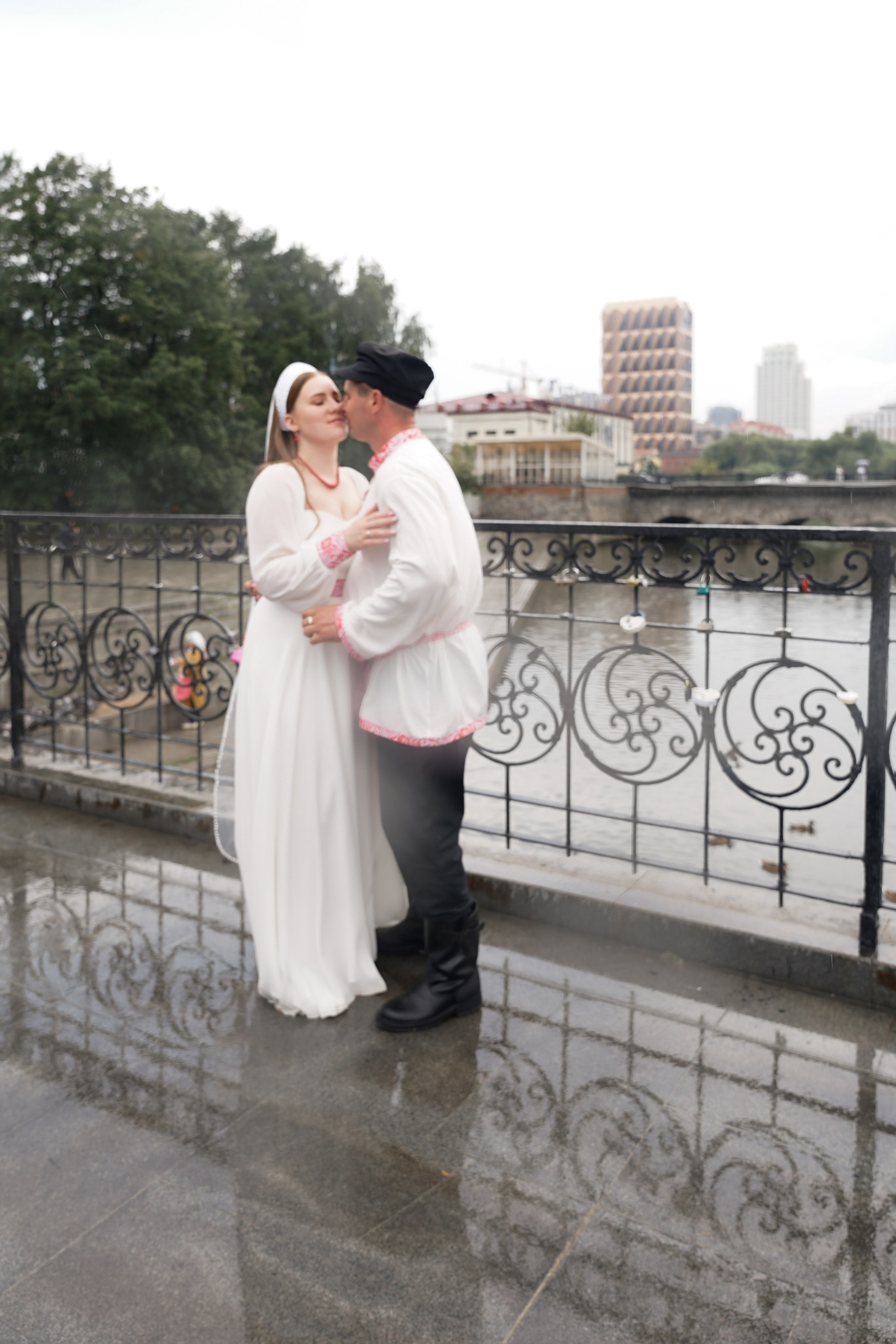 Свадебная фотосессия в русском стиле