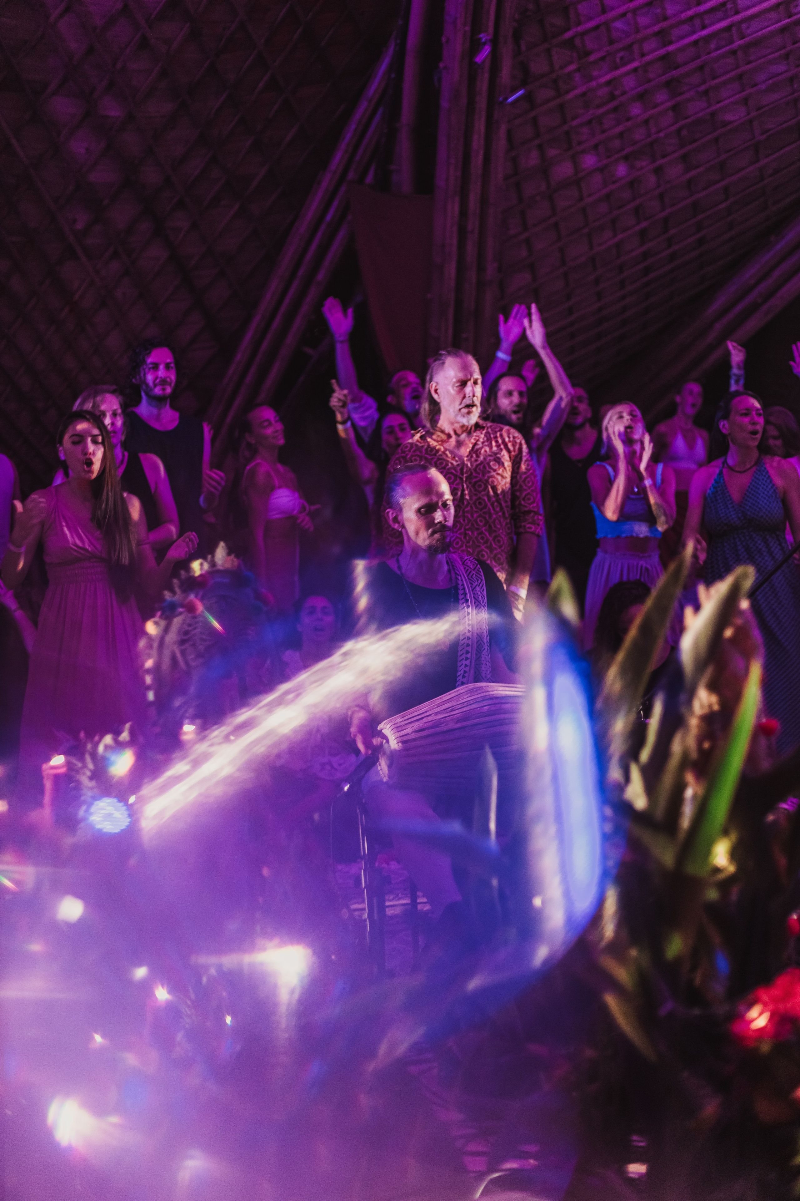 Hanuman Project kirtan at Alchemy april. Mariam Bagdasaryan