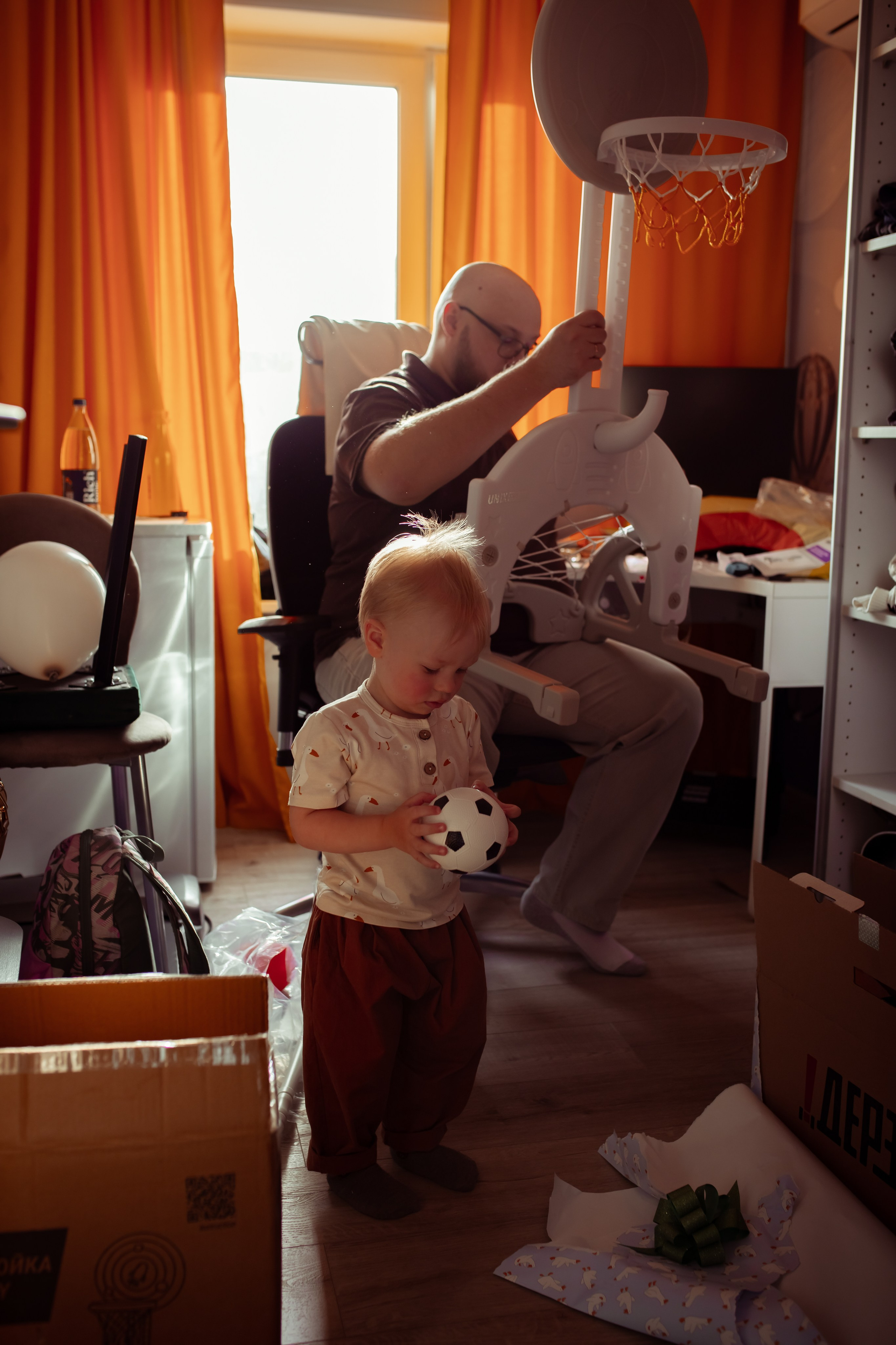 День рождение Арсения+домашняя съемка. Семейный и детский фотограф в Москве Дорогова Екатерина