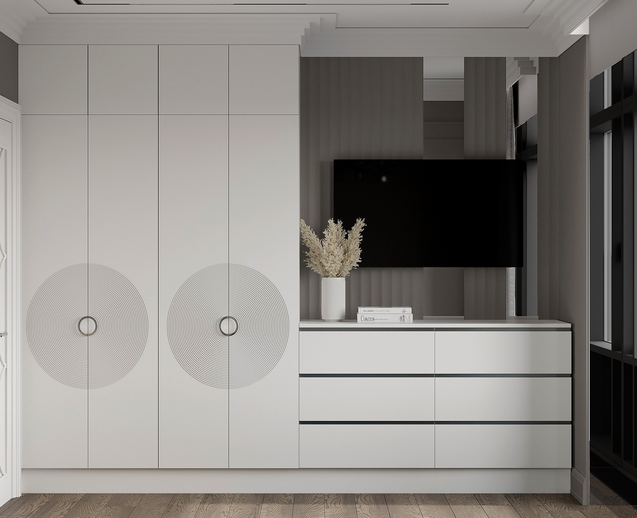 ЖК D1, 90 м² | МОСКВА. Design interior-Samsonyan R