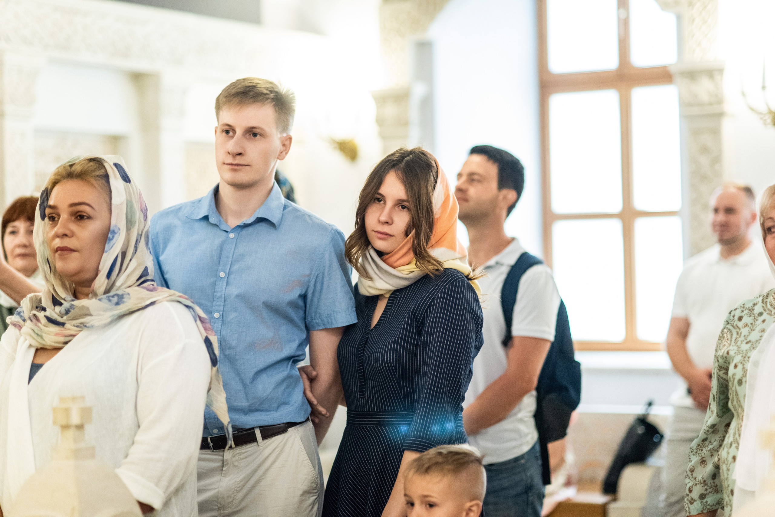 Крещении Ксении. Фотограф Юлия Попова