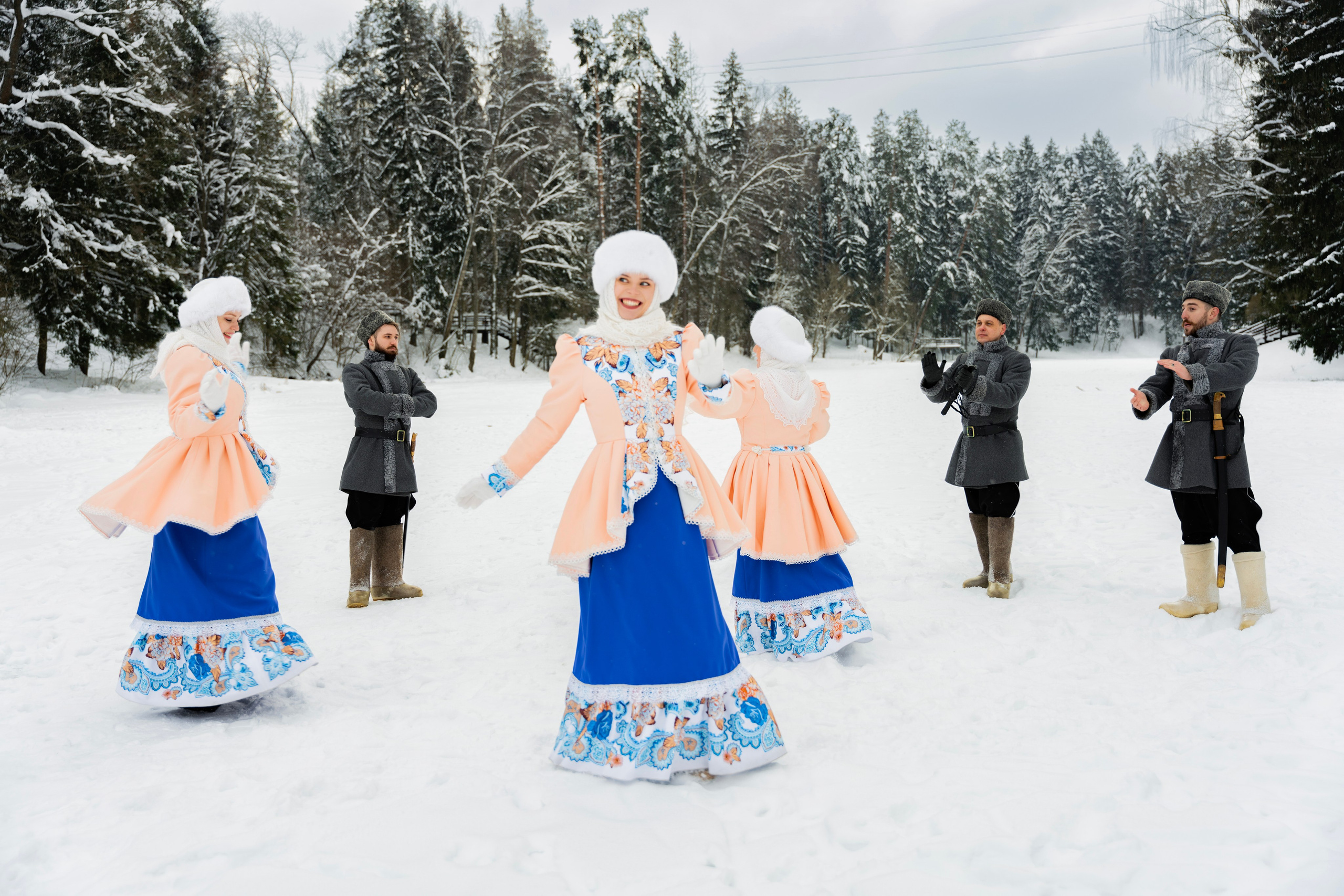 Казачий хор. Фотограф Юлия Попова